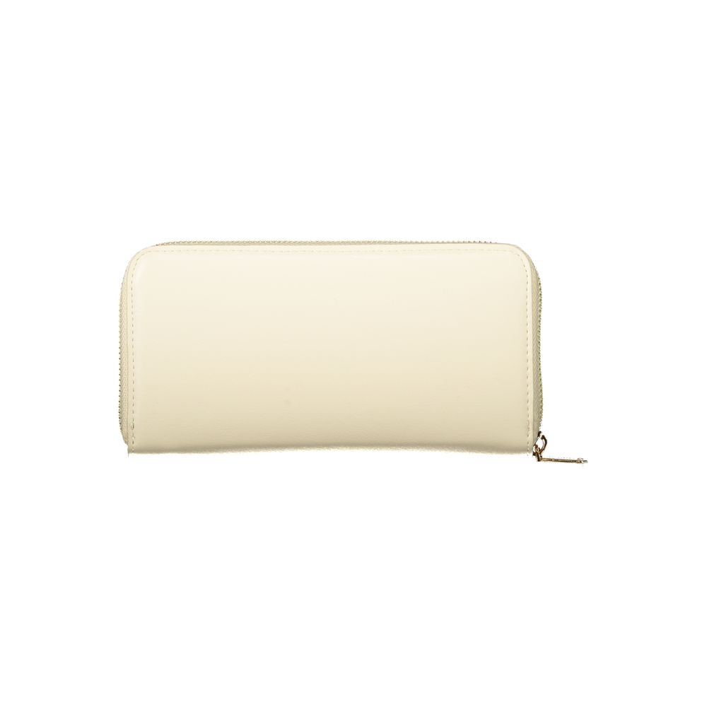 Mario Valentino Beige Polyethylene Wallet Mario Valentino