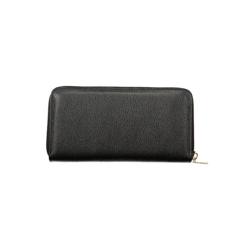 Mario Valentino Black Polyethylene Wallet Mario Valentino