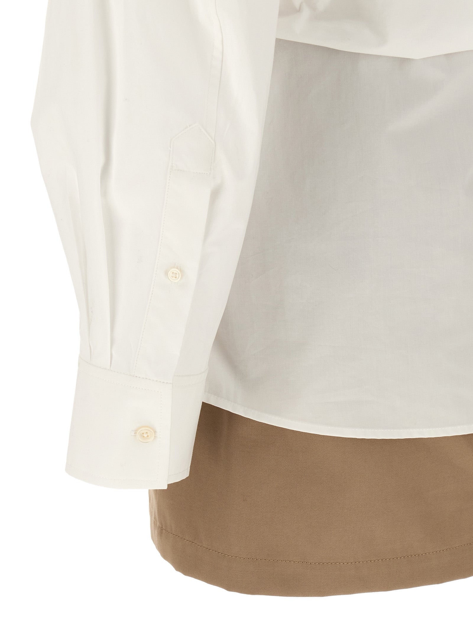 Alexander Wang White Cotton Short Dress Alexander Wang