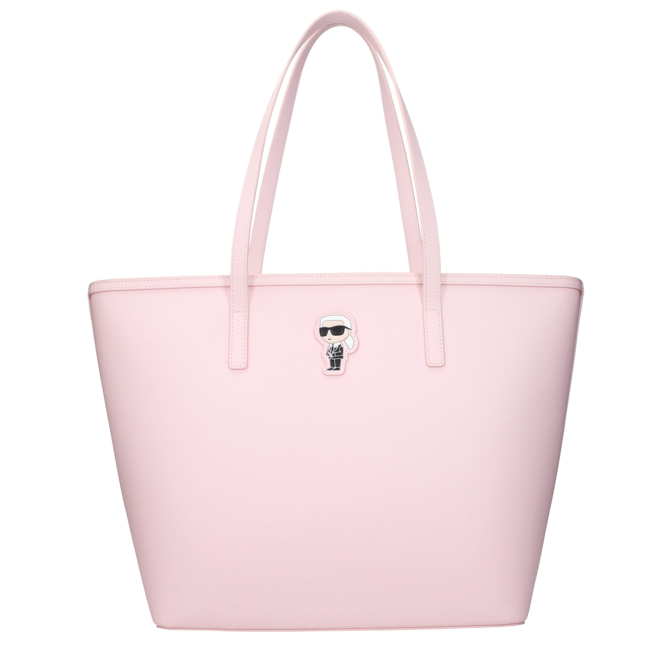Karl Lagerfeld Pink Polyethylene Shoulder Bag Karl Lagerfeld