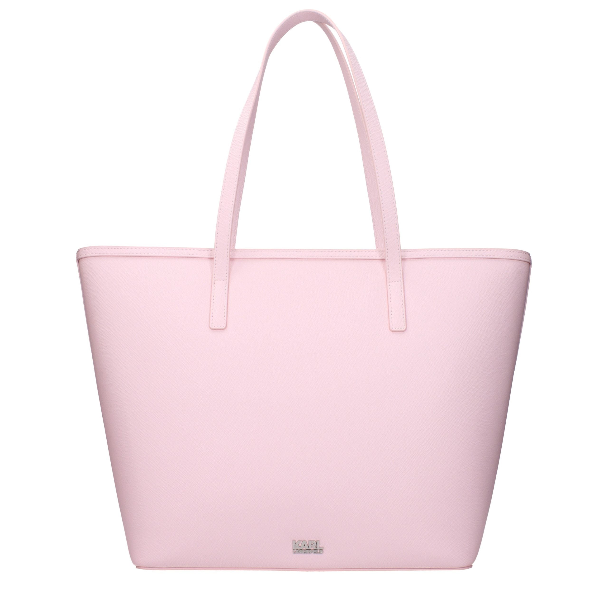 Karl Lagerfeld Pink Polyethylene Shoulder Bag Karl Lagerfeld