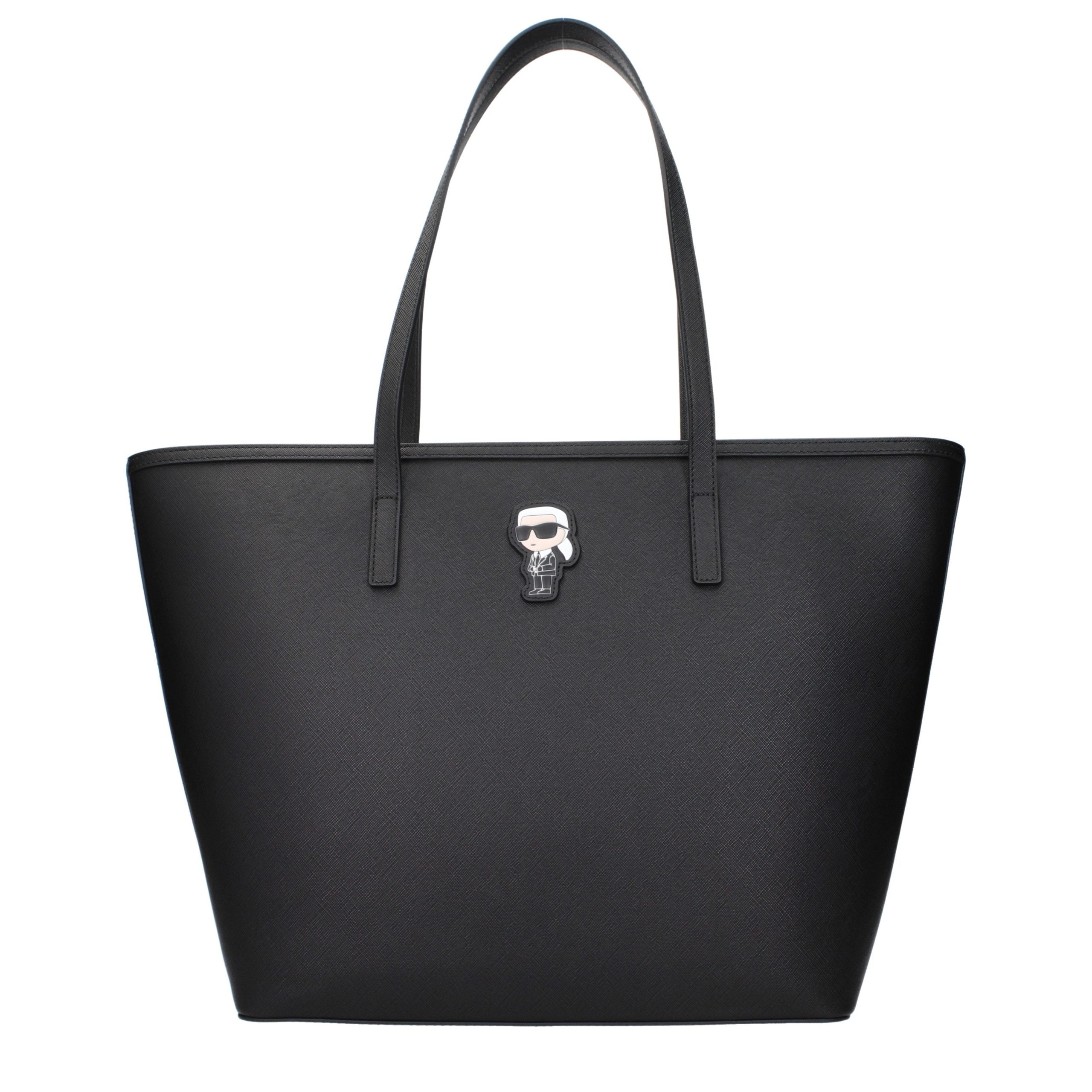 Karl Lagerfeld Black Polyethylene Shoulder Bag Karl Lagerfeld