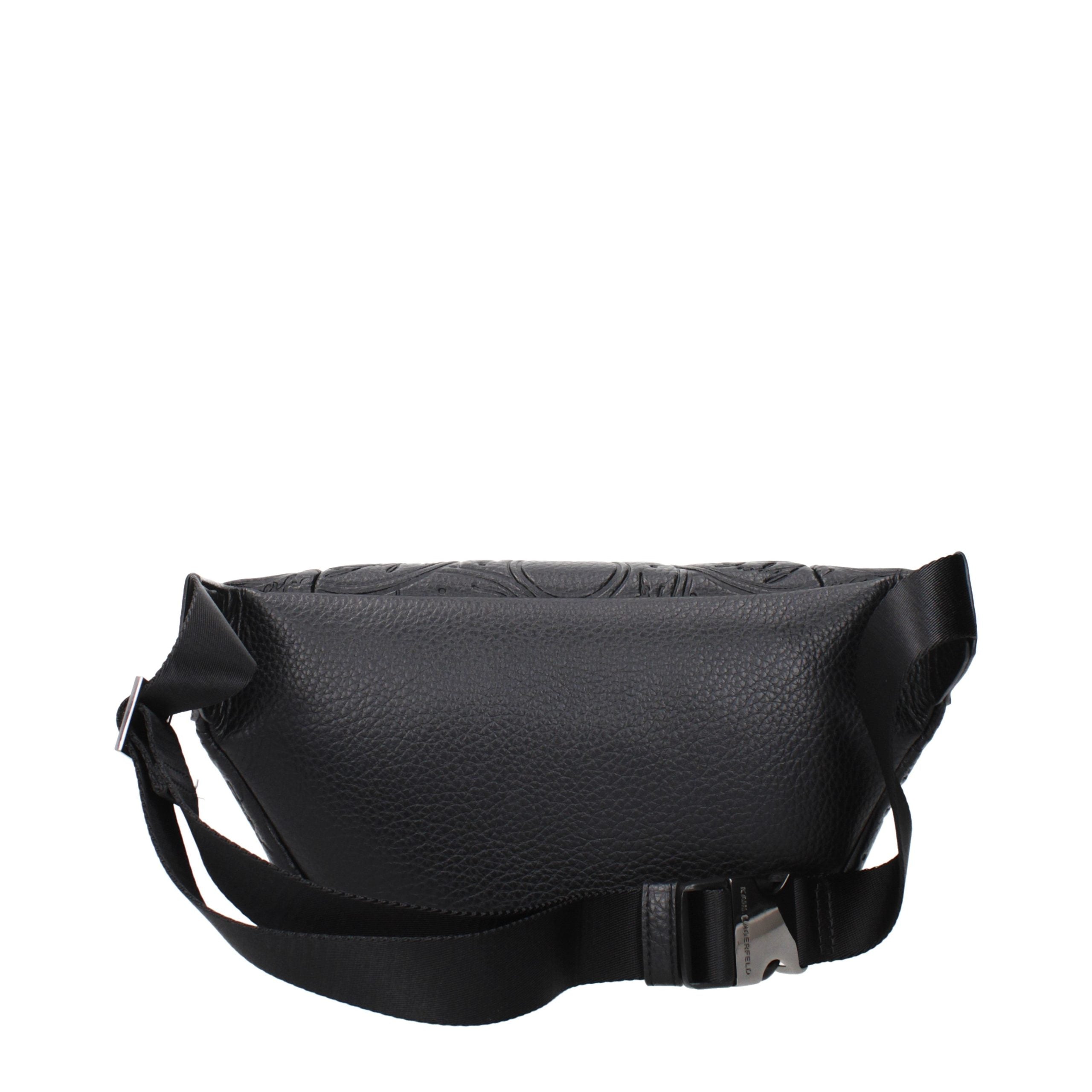 Karl Lagerfeld Black Polyethylene Backpack Karl Lagerfeld