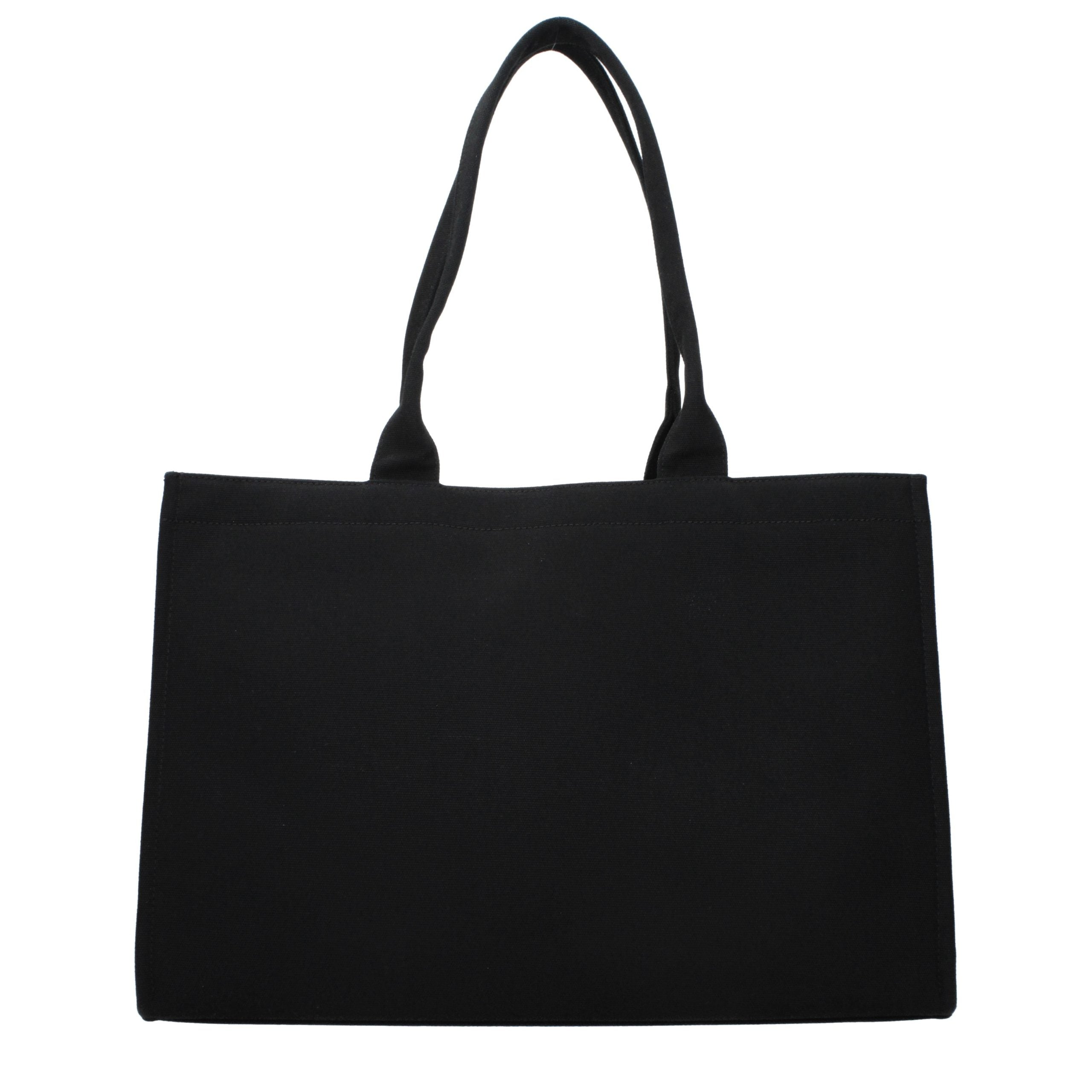 Karl Lagerfeld Black Fabric Shoulder Bag Karl Lagerfeld