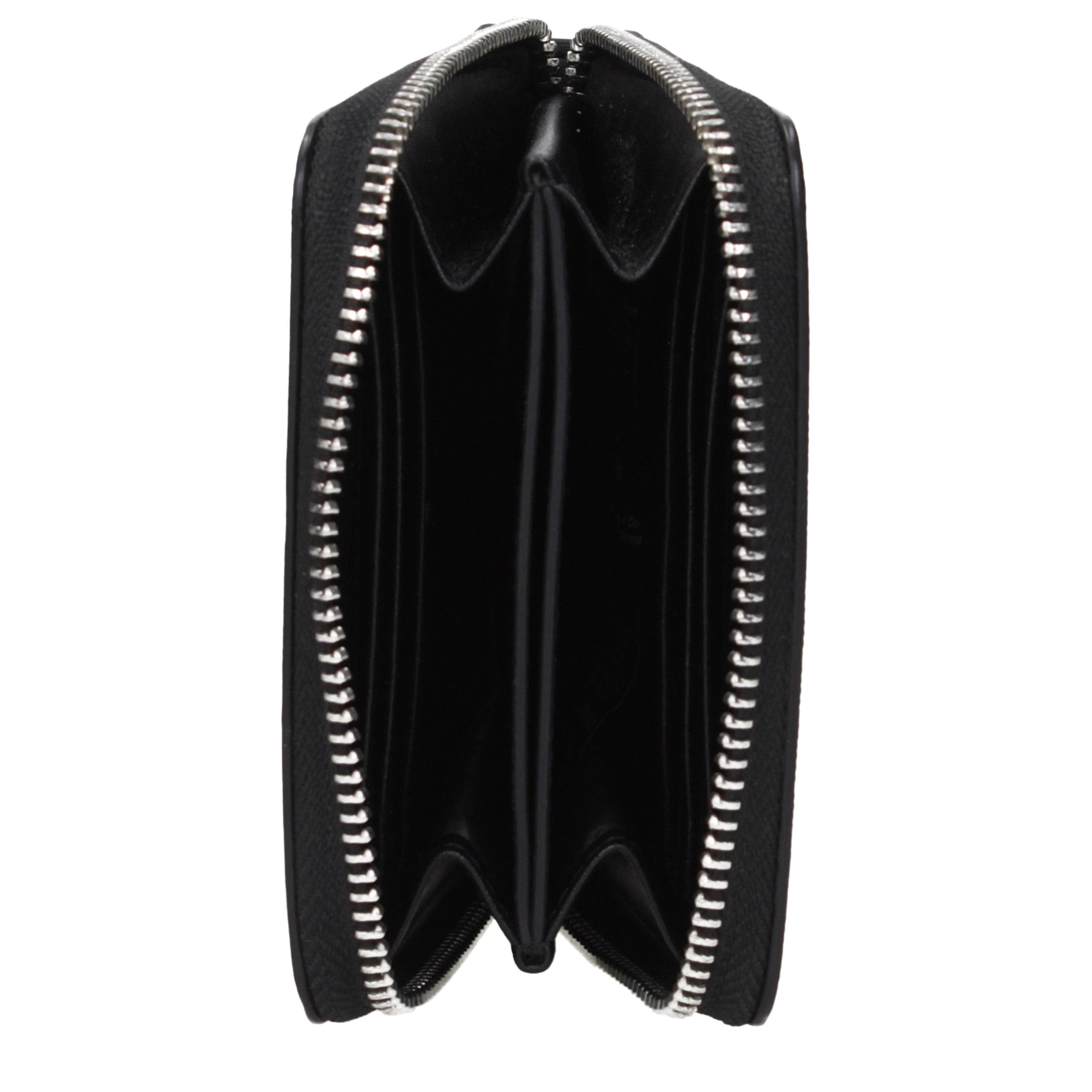 Karl Lagerfeld Black Polyethylene Wallet Karl Lagerfeld
