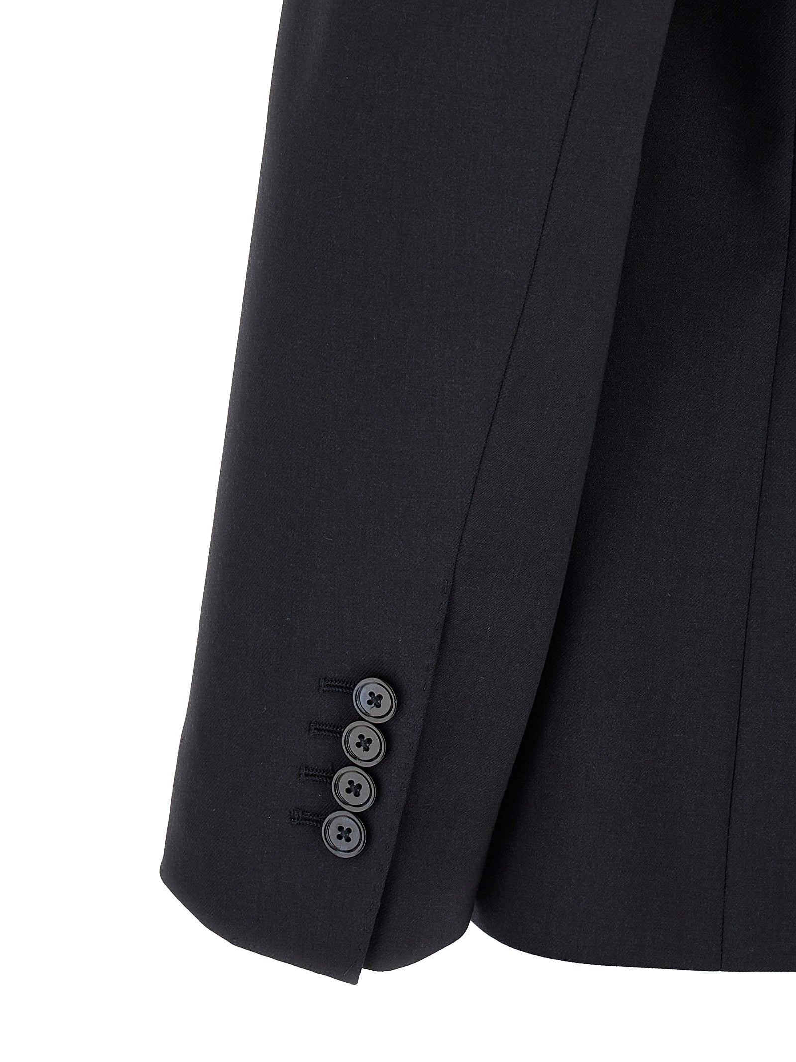 Dolce & Gabbana Blue Virgin Wool Two-Piece Suit Dolce & Gabbana