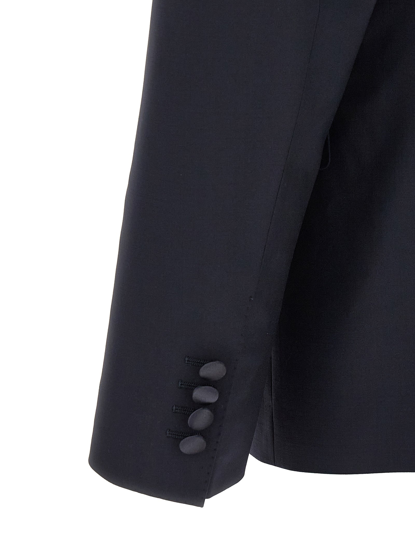 Dolce & Gabbana Blue Virgin Wool Two-Piece Suit Dolce & Gabbana