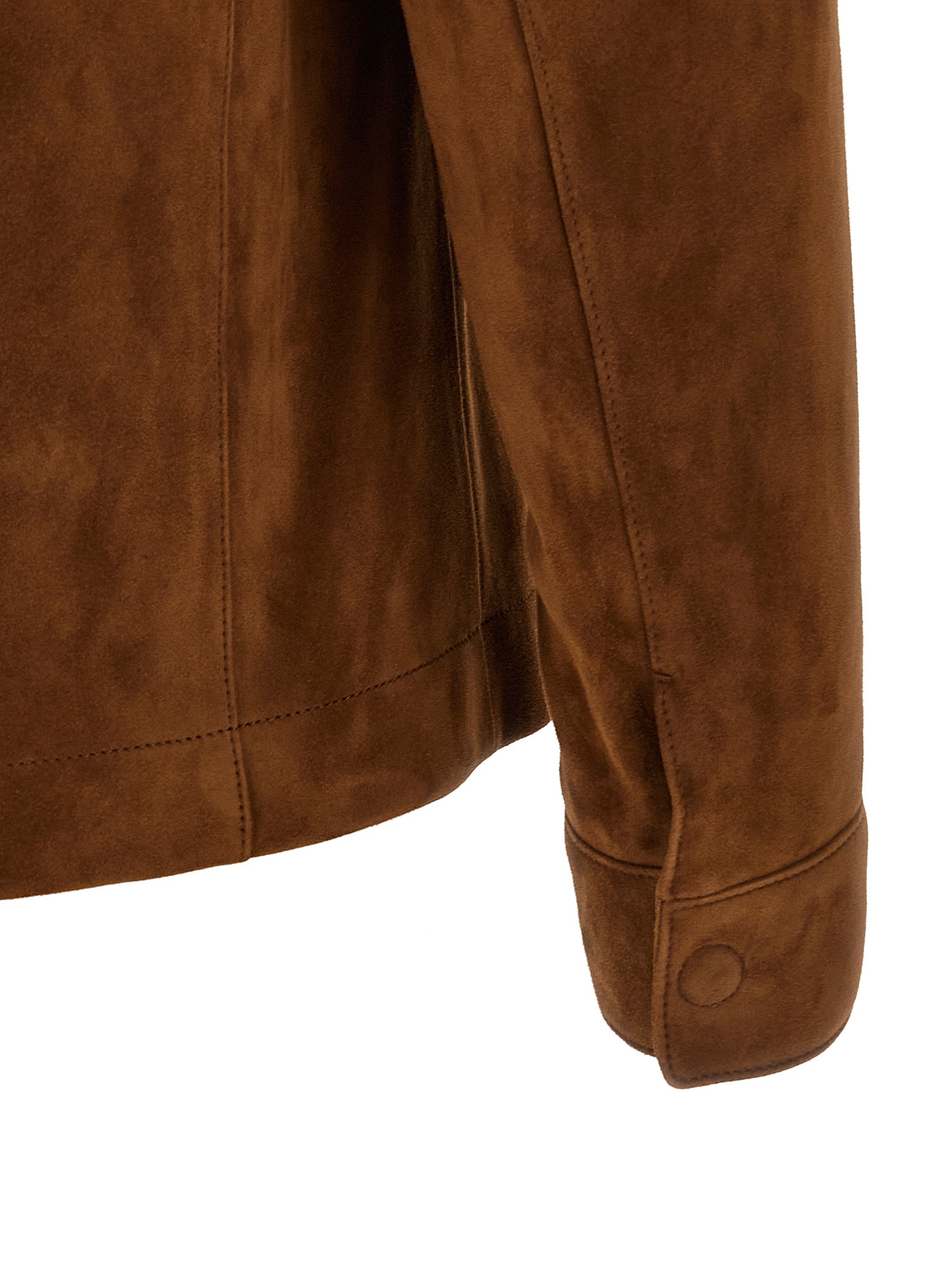 Tom Ford Brown Lamb Leather Leather Jacket Tom Ford