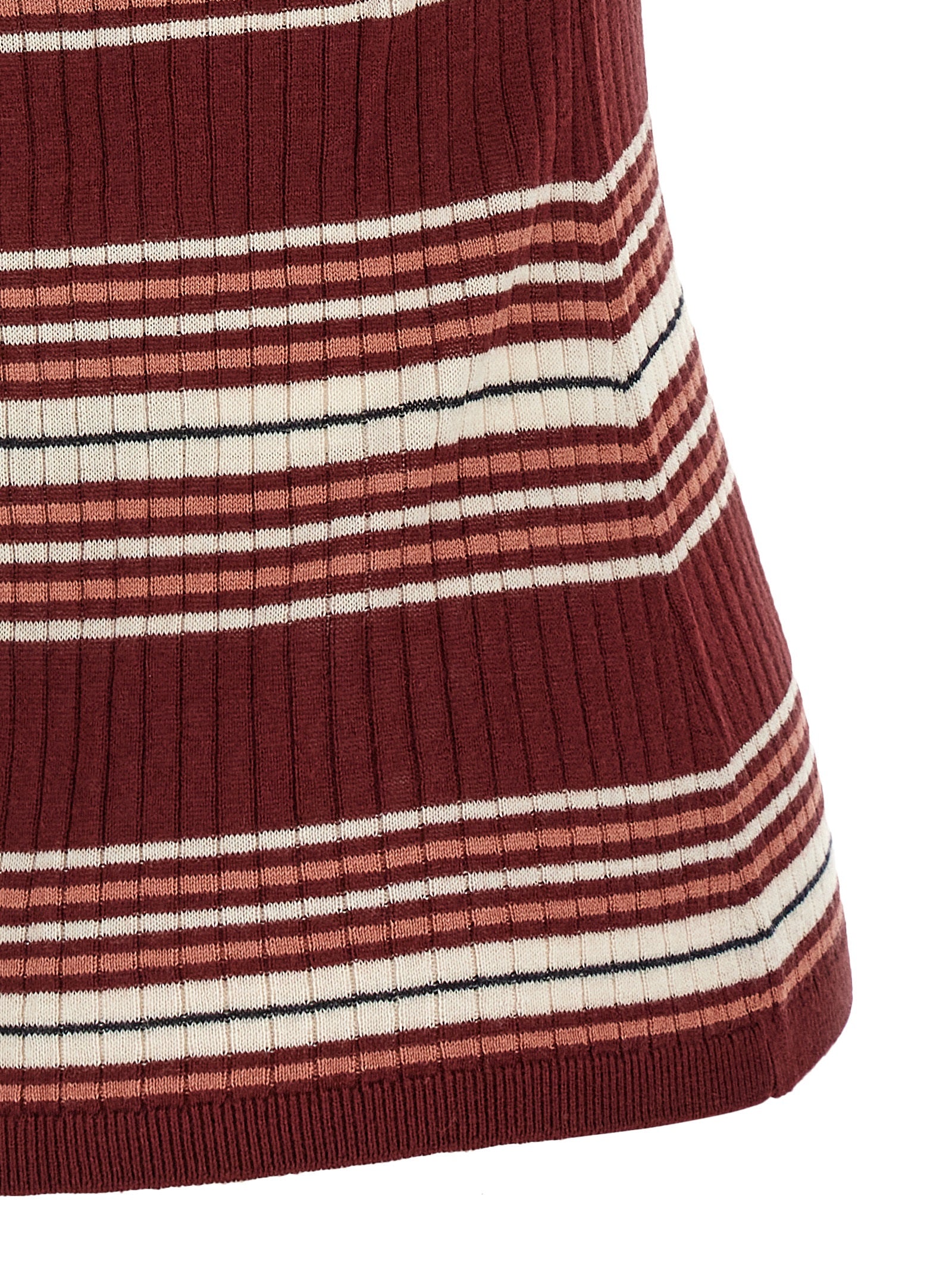 Max Mara Bordeaux Silk Polo Shirt Max Mara