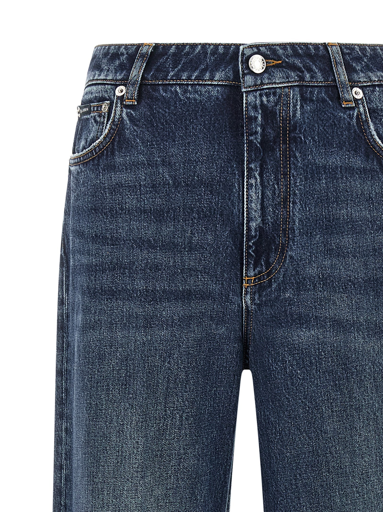 Dolce & Gabbana Blue Cotton Jeans Denim Dolce & Gabbana