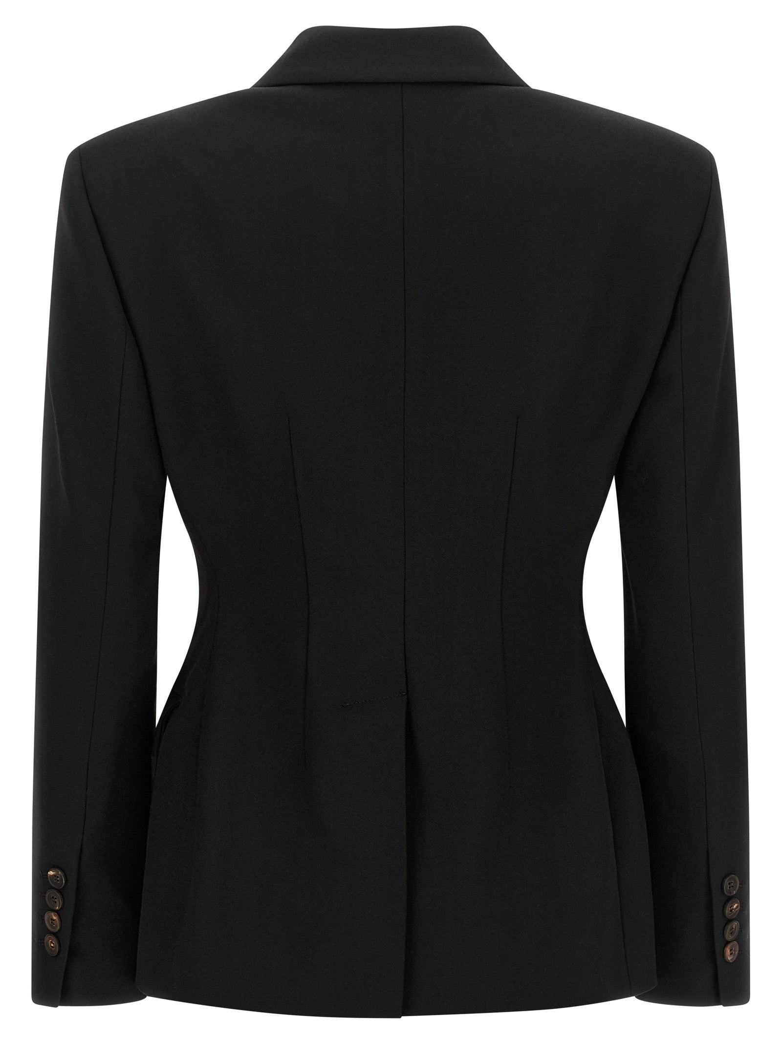 Brunello Cucinelli Black Virgin Wool Blazer Brunello Cucinelli