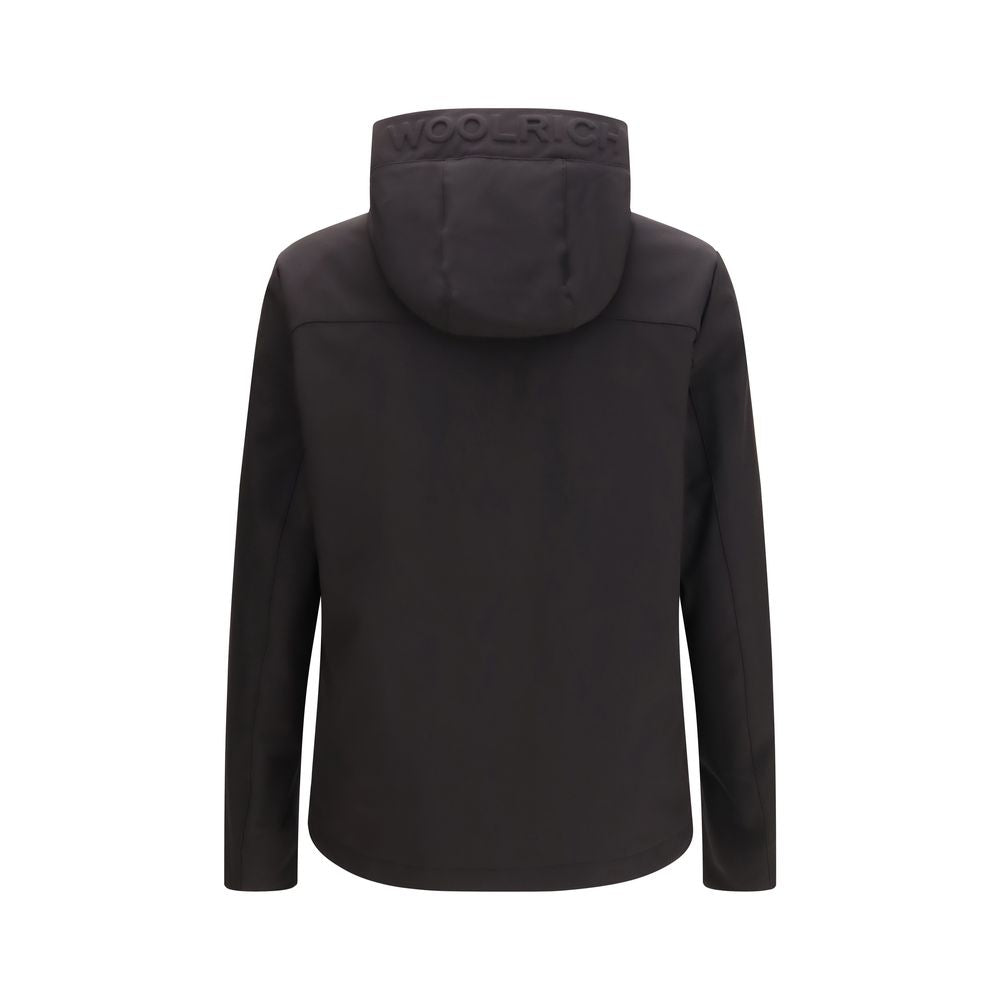 Woolrich Black Polyester Shell Jacket Woolrich