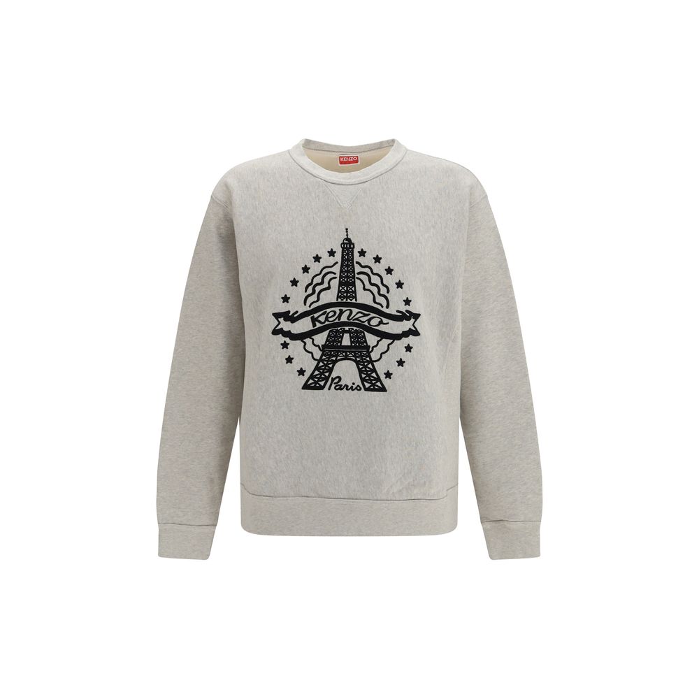 Kenzo Gray Cotton Sweatshirt Kenzo