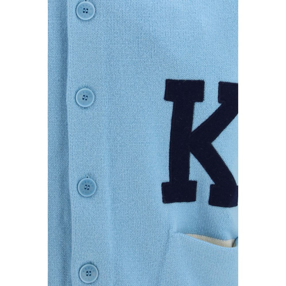 Kenzo Blue Wool Oves Aries Bomber Kenzo