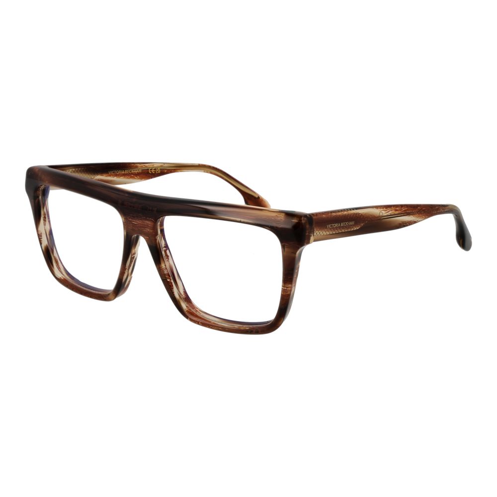Victoria Beckham Brown Acetate Glasses (Frames) Victoria Beckham