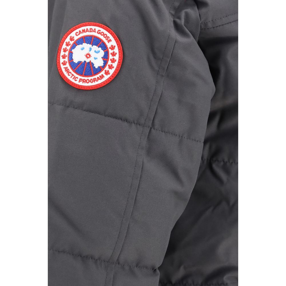 Canada Goose Gray Cotton Parka Canada Goose
