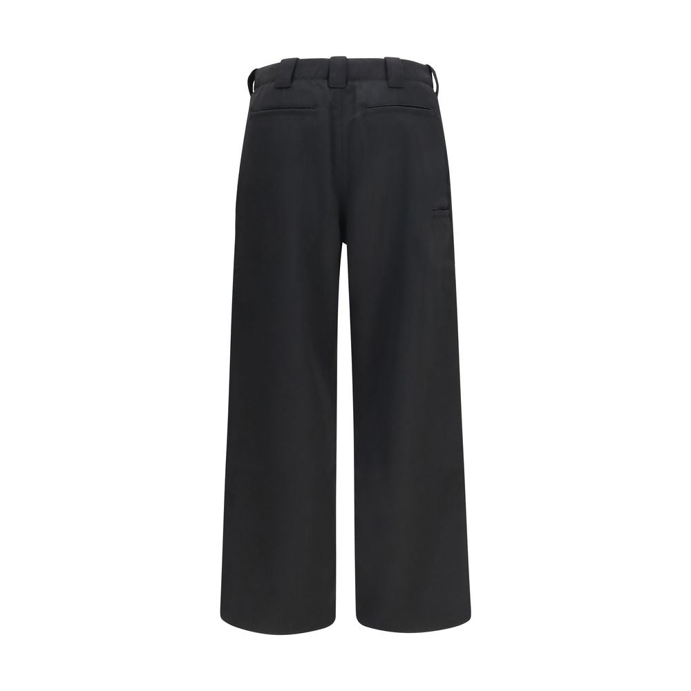 Kenzo Black Wool Oves Aries Chino Pants Kenzo