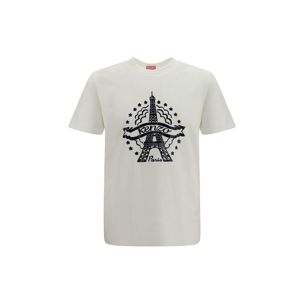 Kenzo White Cotton T-Shirt Kenzo