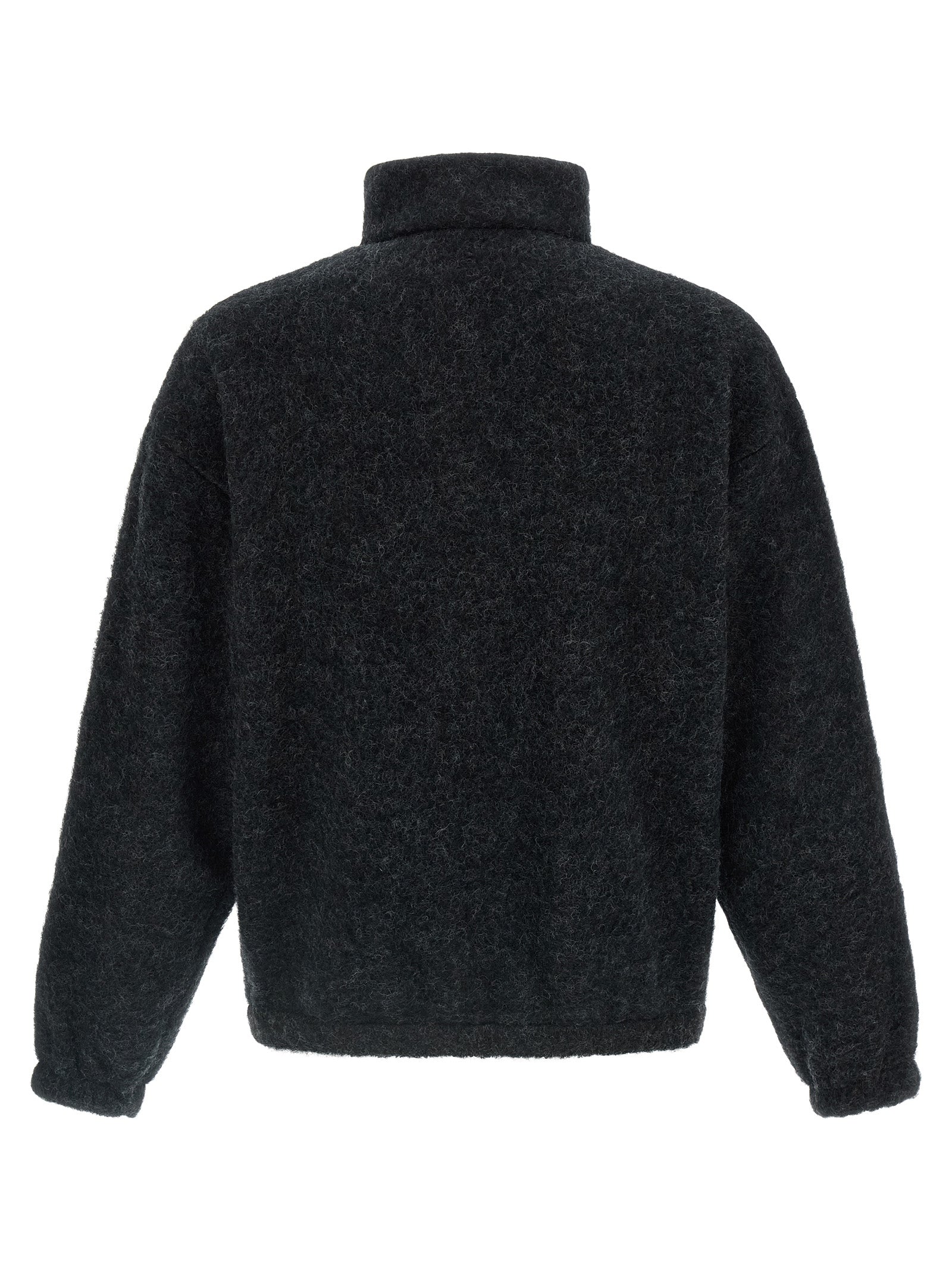 Jil Sander Gray Wool Sweatshirt Jil Sander