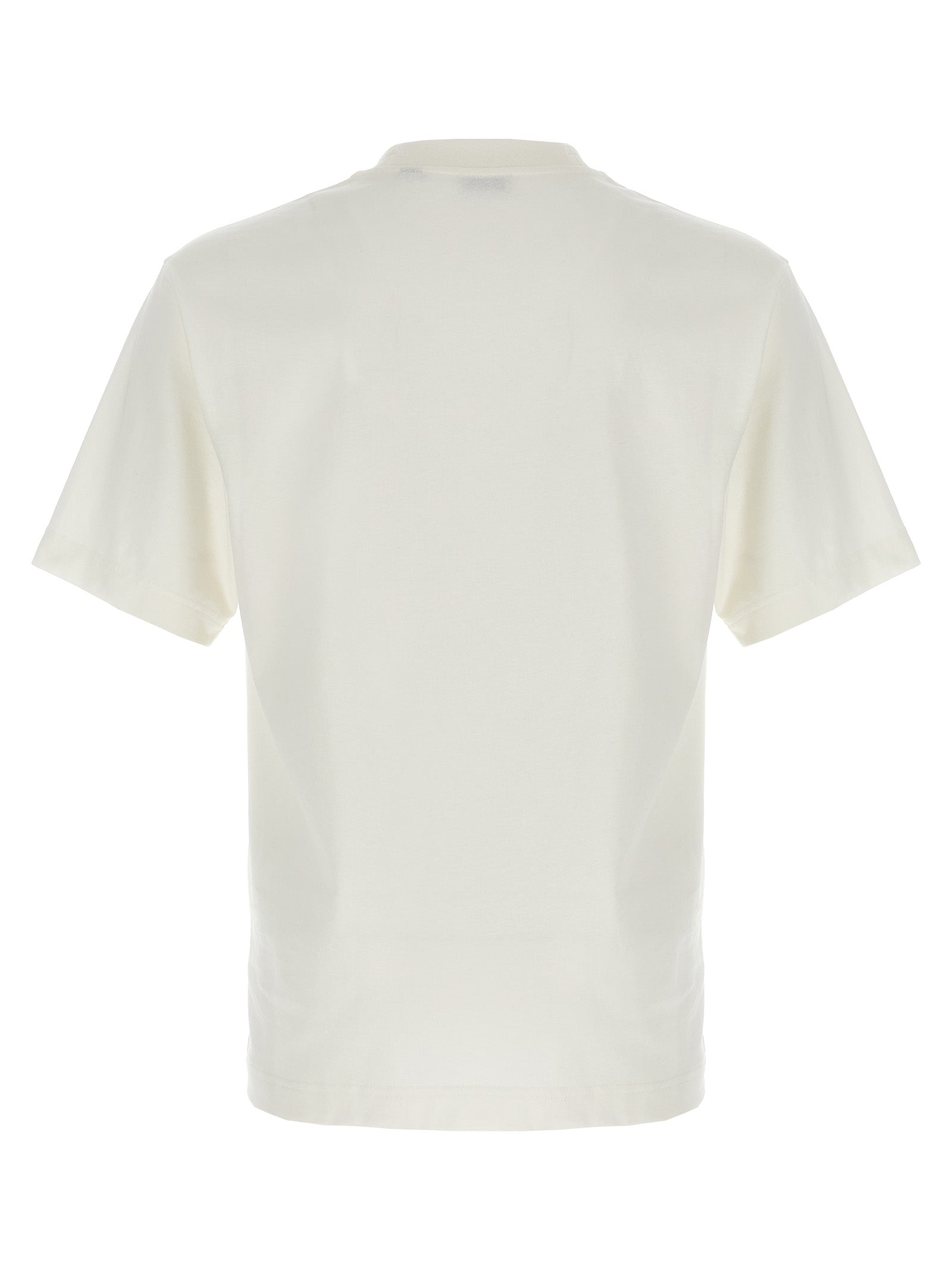 Burberry White Cotton T-Shirt Burberry