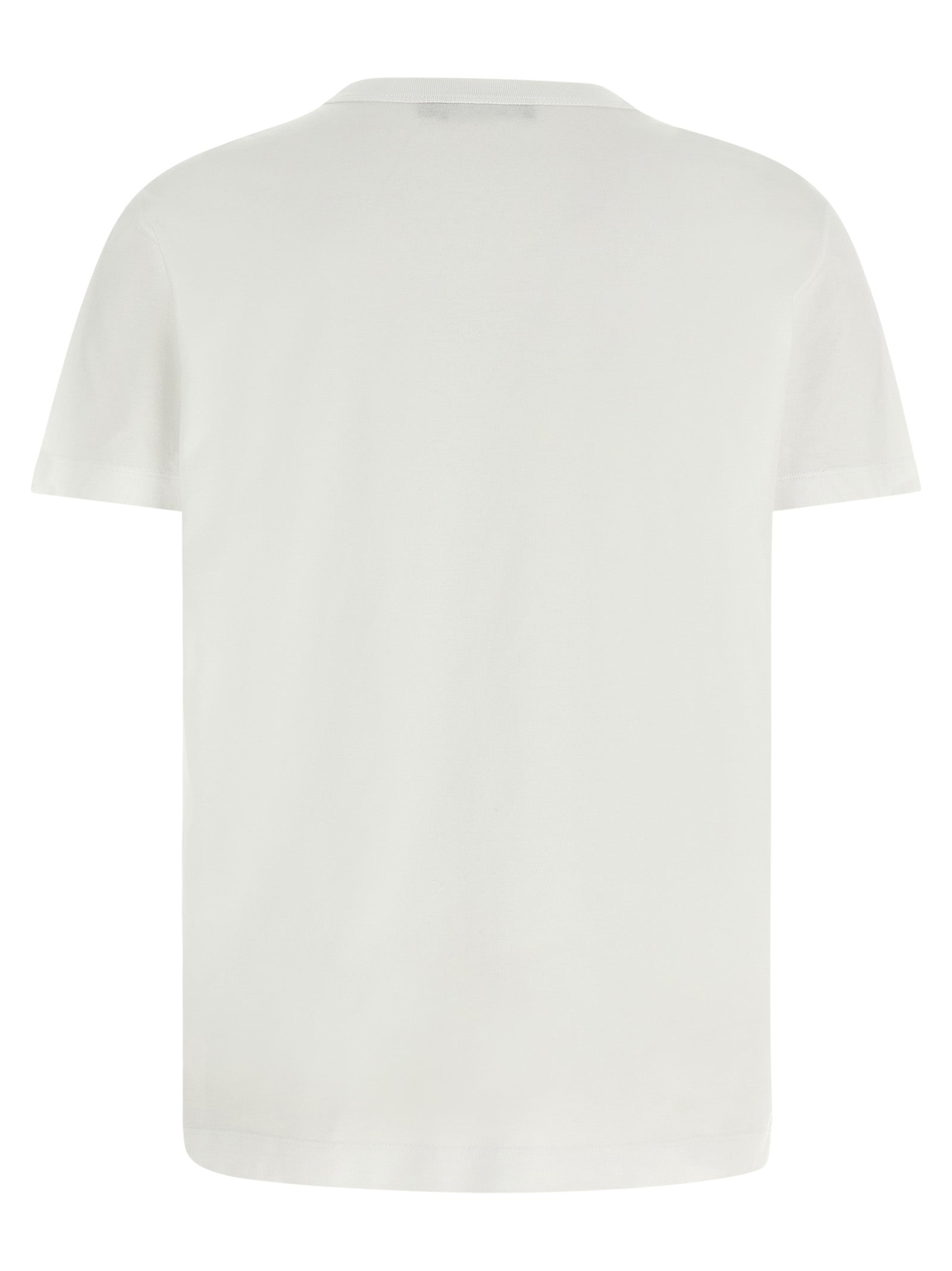 Dolce & Gabbana White Cotton T-Shirt Dolce & Gabbana