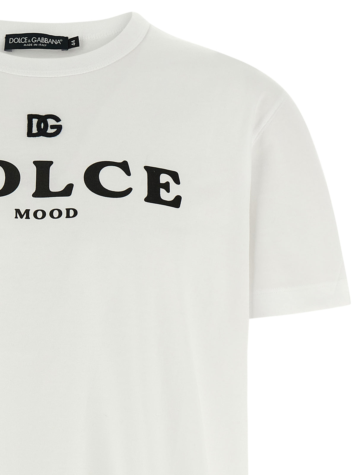 Dolce & Gabbana White Cotton T-Shirt Dolce & Gabbana