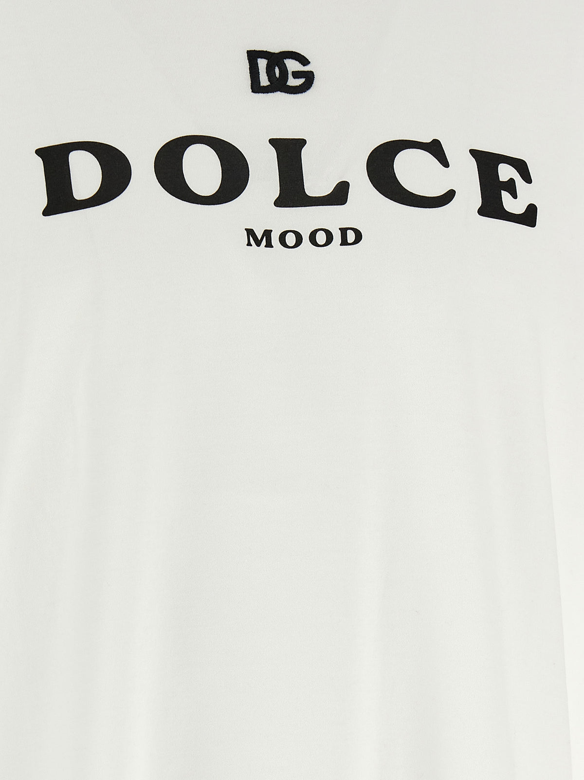 Dolce & Gabbana White Cotton T-Shirt Dolce & Gabbana