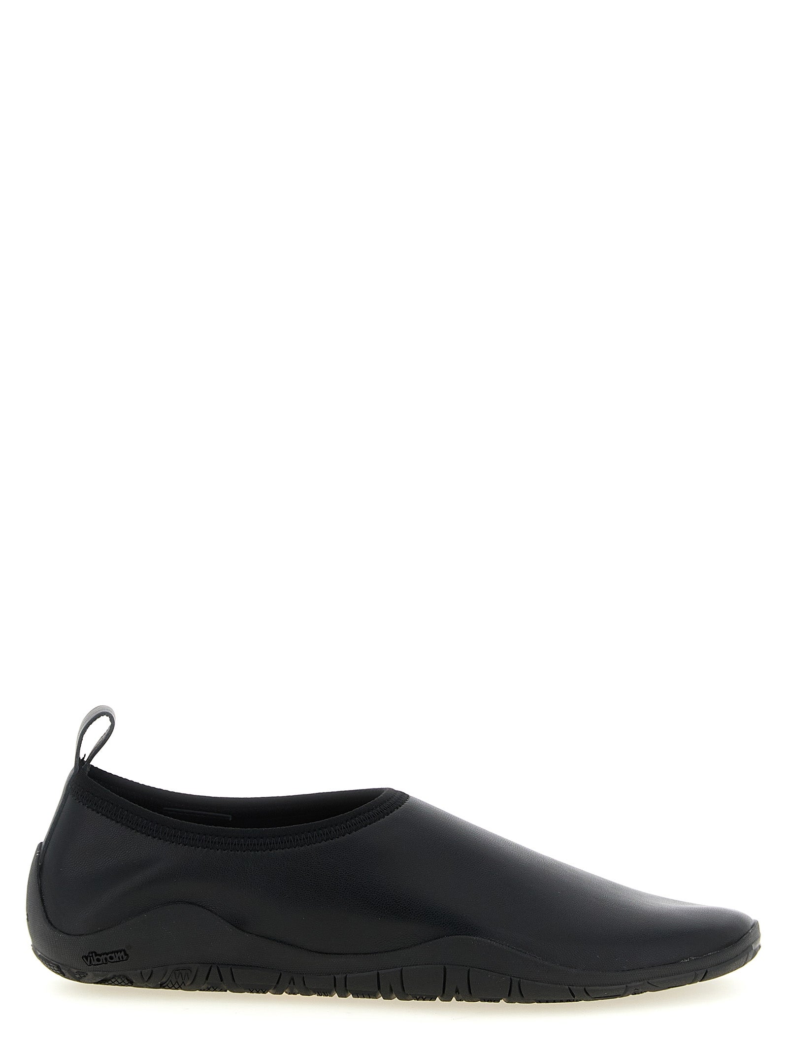 Jil Sander Black Polyethylene Flats Jil Sander