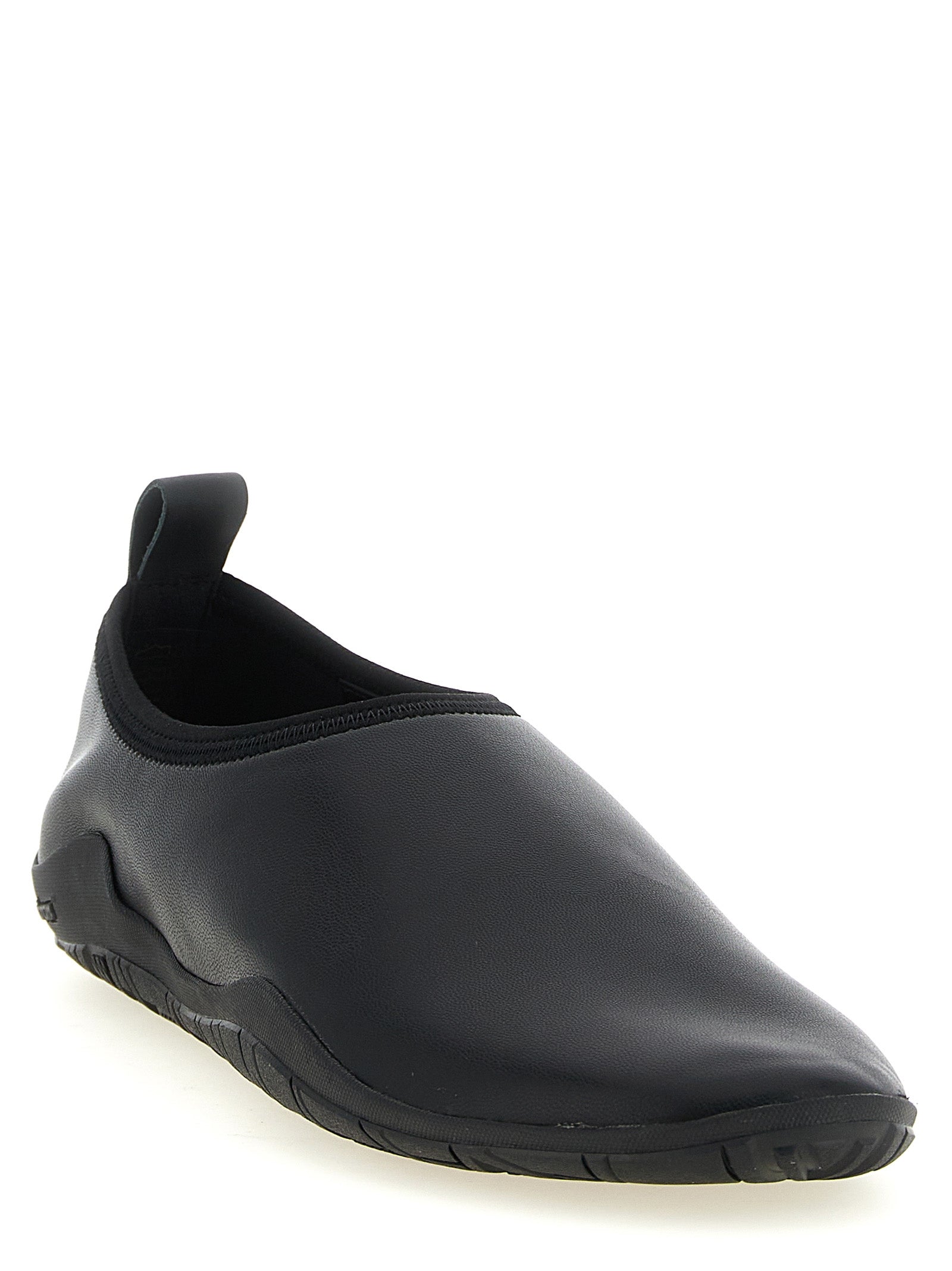 Jil Sander Black Polyethylene Flats Jil Sander