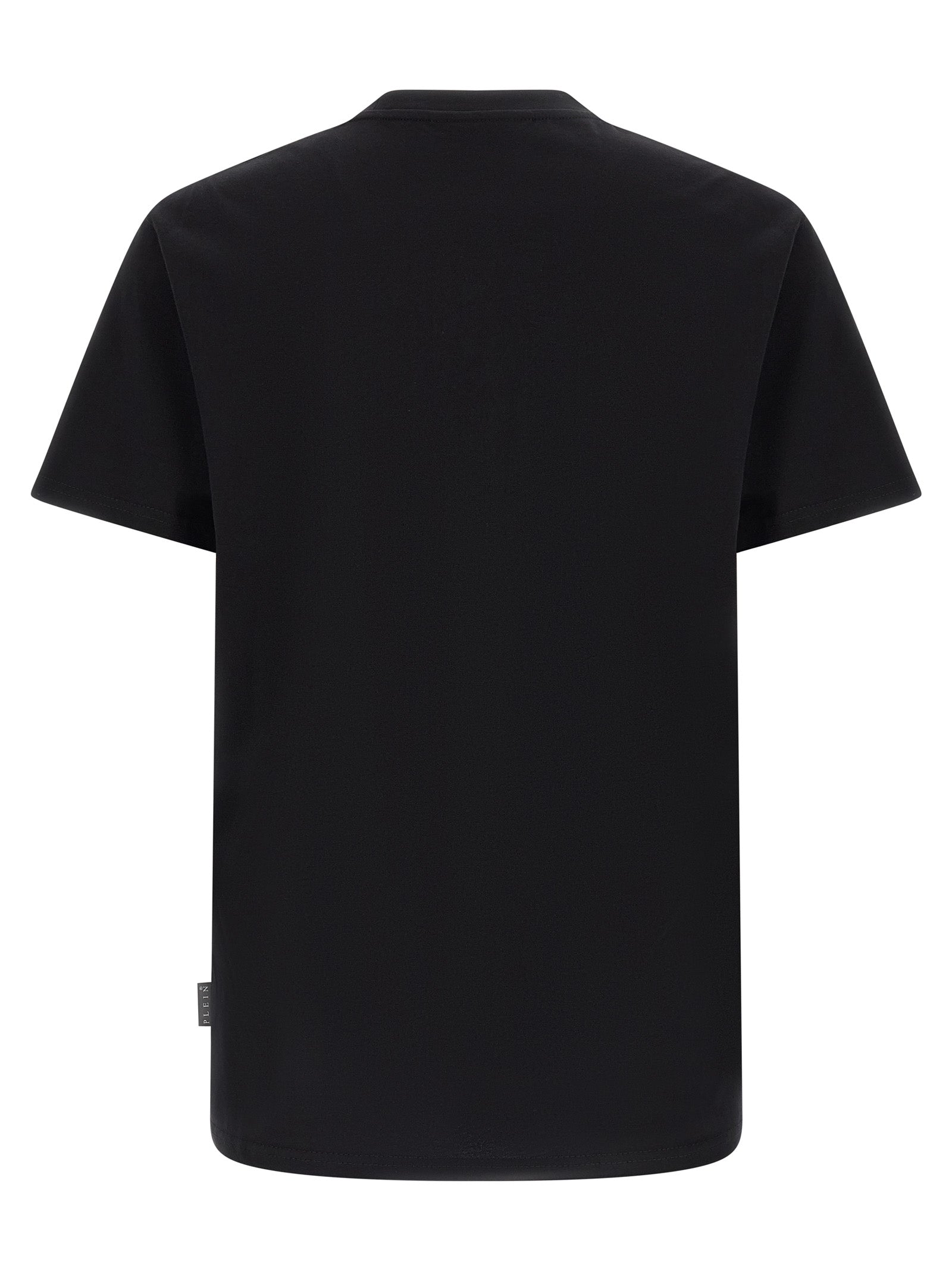Philipp Plein Black Cotton T-Shirt Philipp Plein