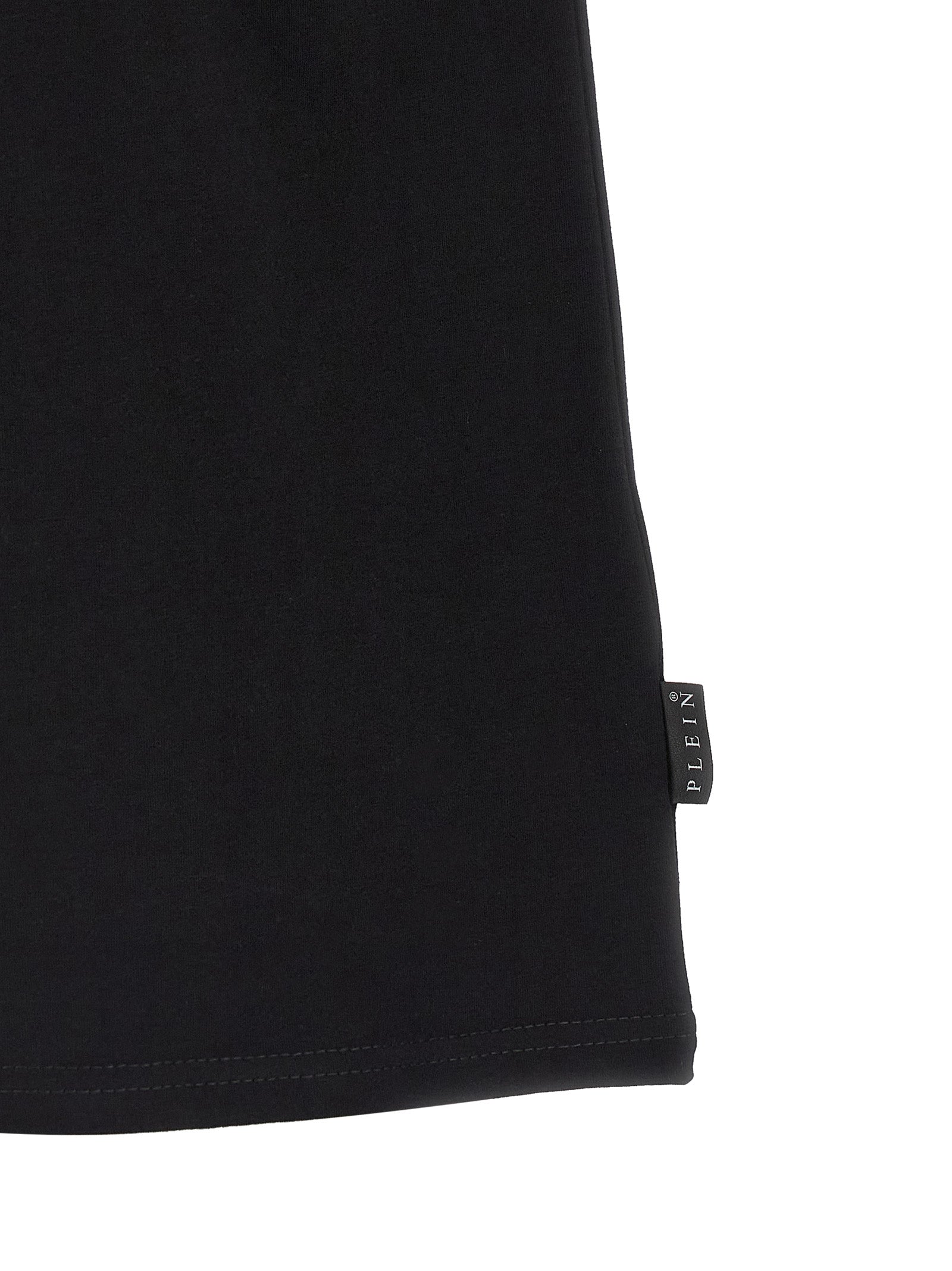 Philipp Plein Black Cotton T-Shirt Philipp Plein