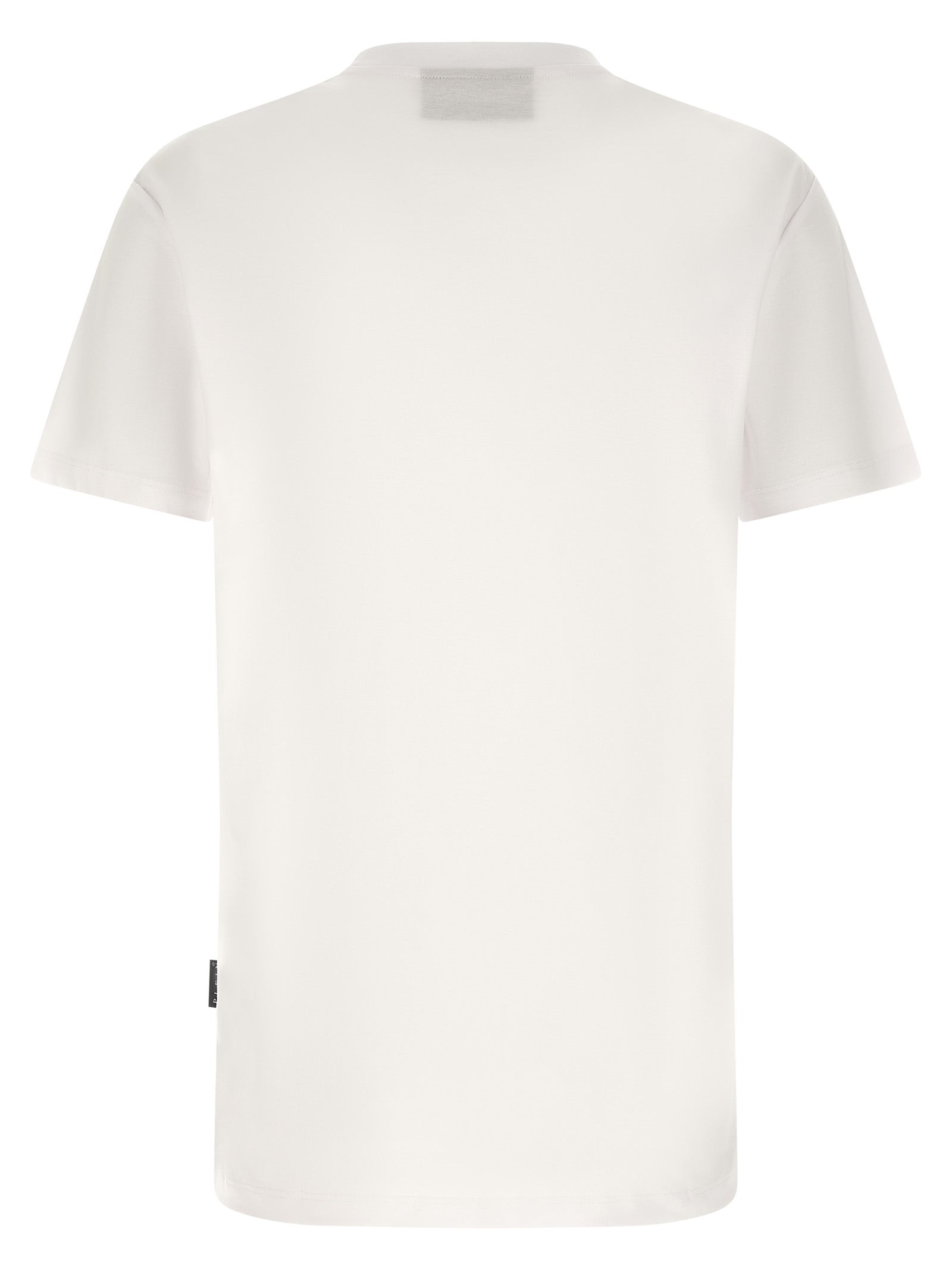 Philipp Plein White Cotton T-Shirt Philipp Plein