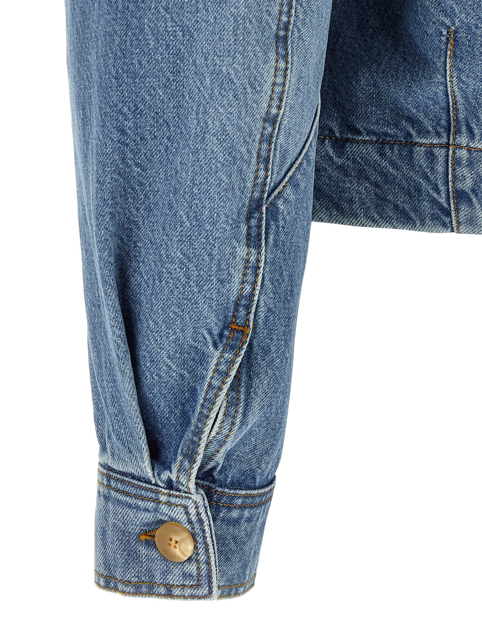 Jacquemus Blue Cotton Denim Jacket Jacquemus