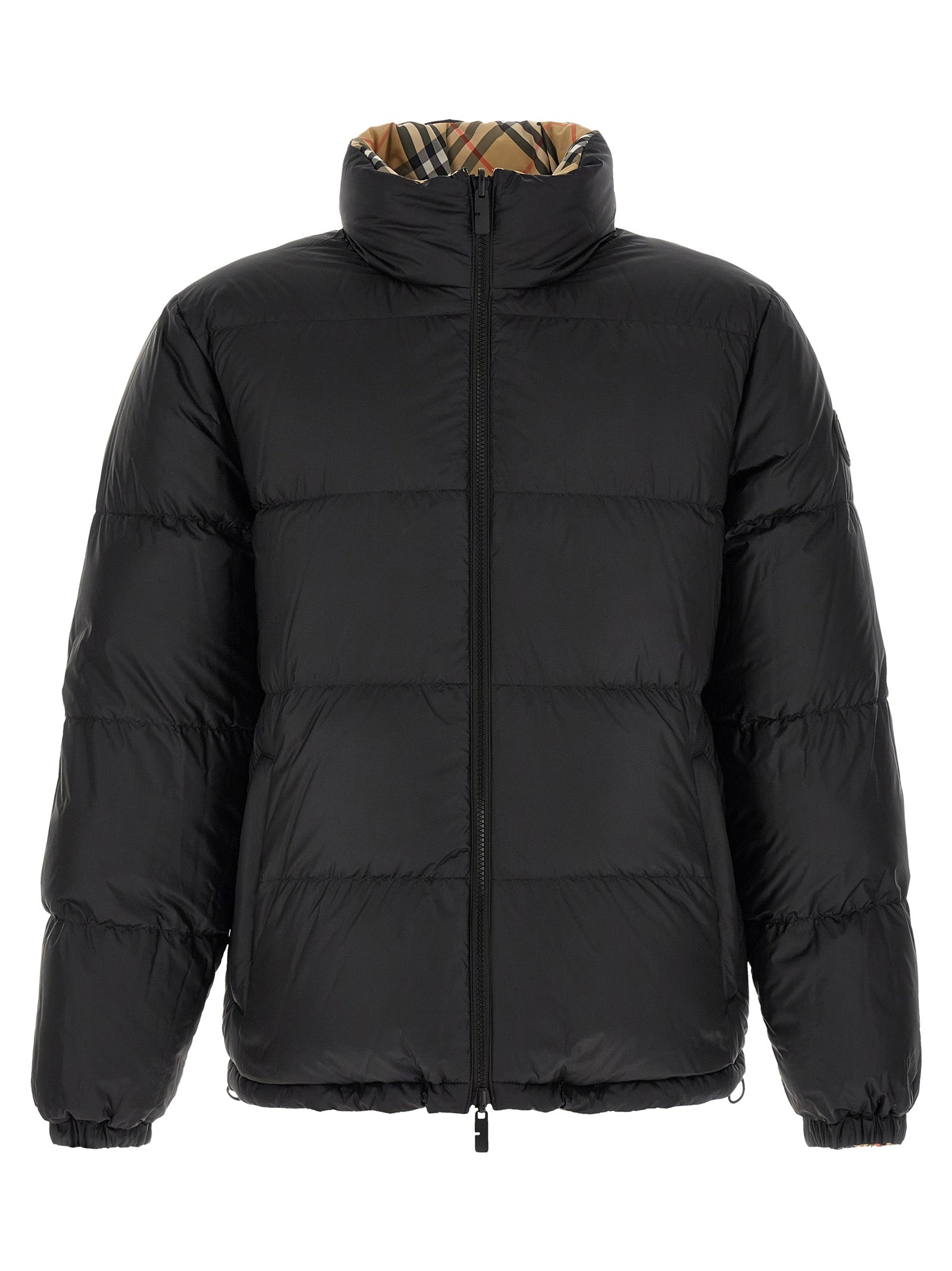 Burberry Beige Polyester Shell Jacket Burberry