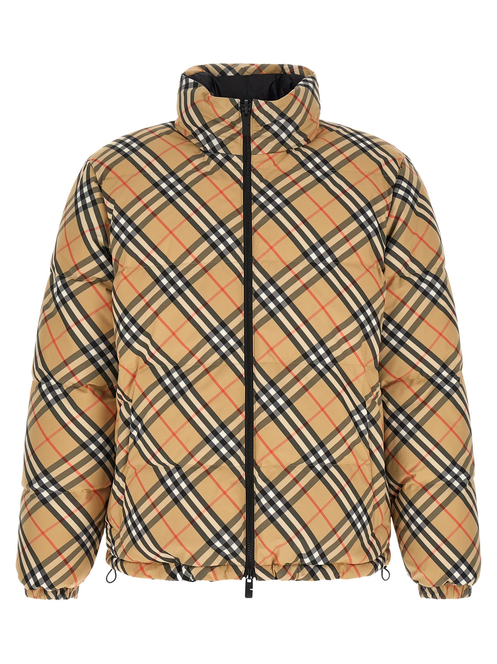 Burberry Beige Polyester Shell Jacket Burberry