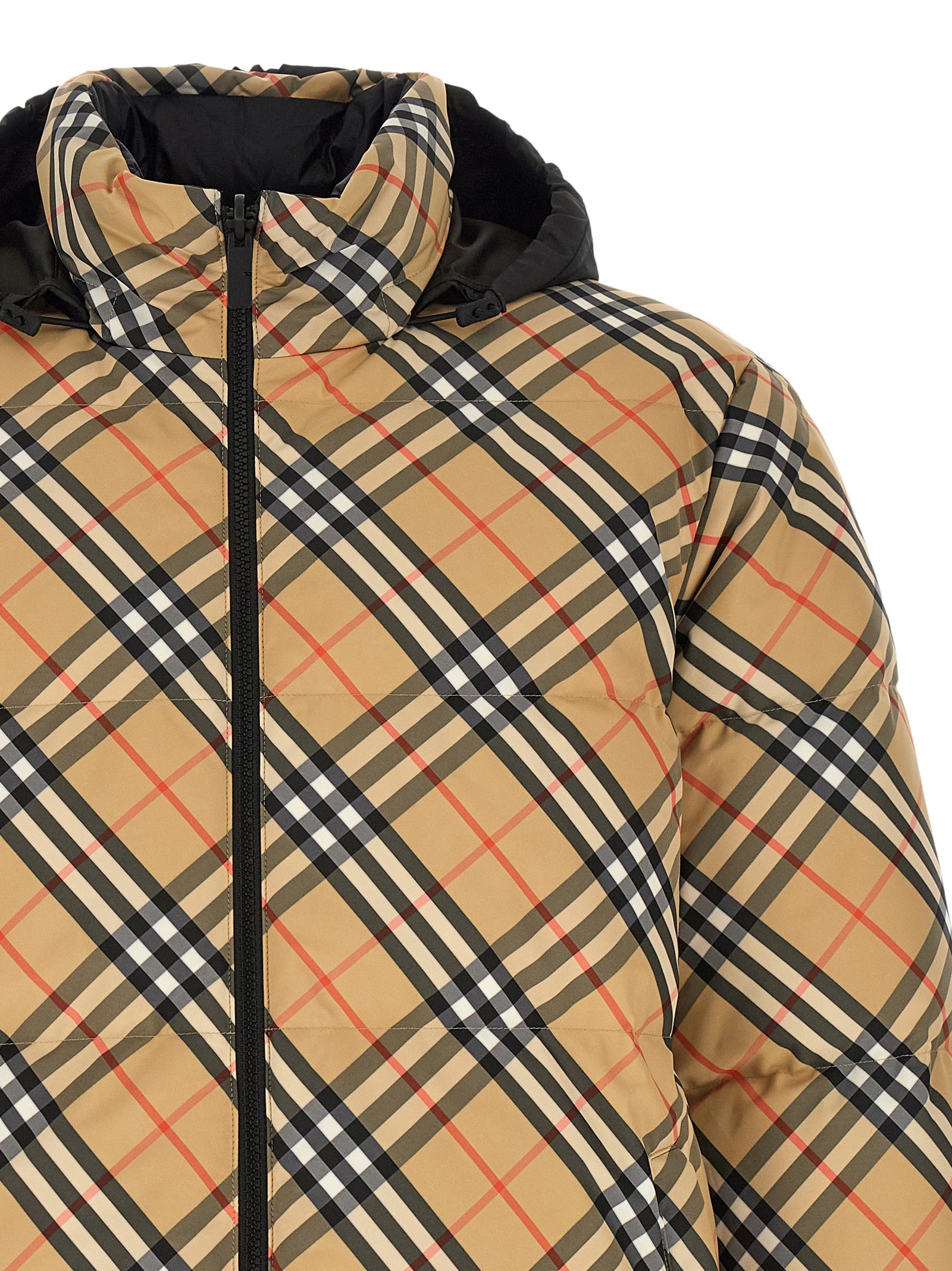 Burberry Beige Polyester Shell Jacket Burberry