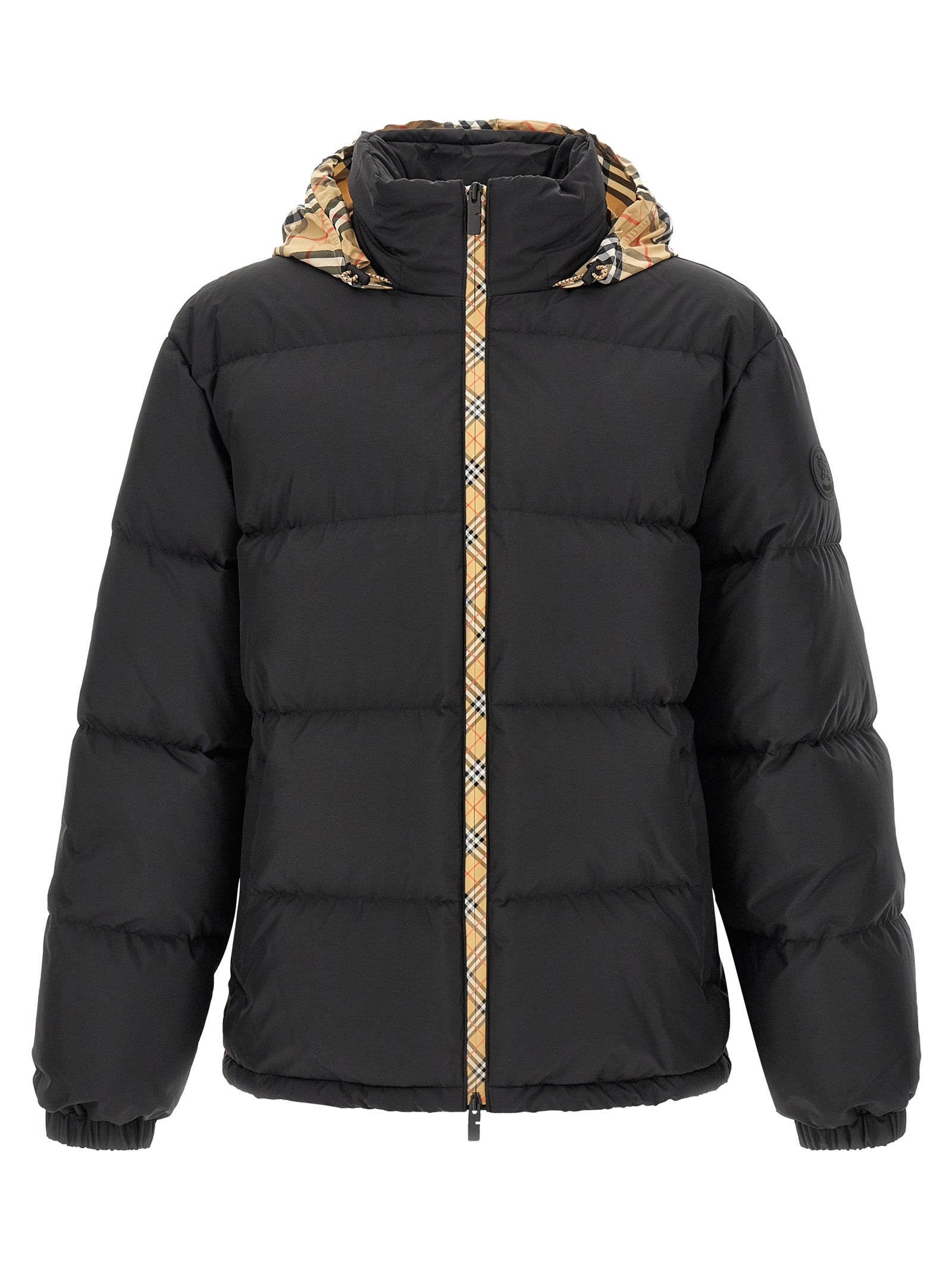 Burberry Black Polyester Parka Burberry