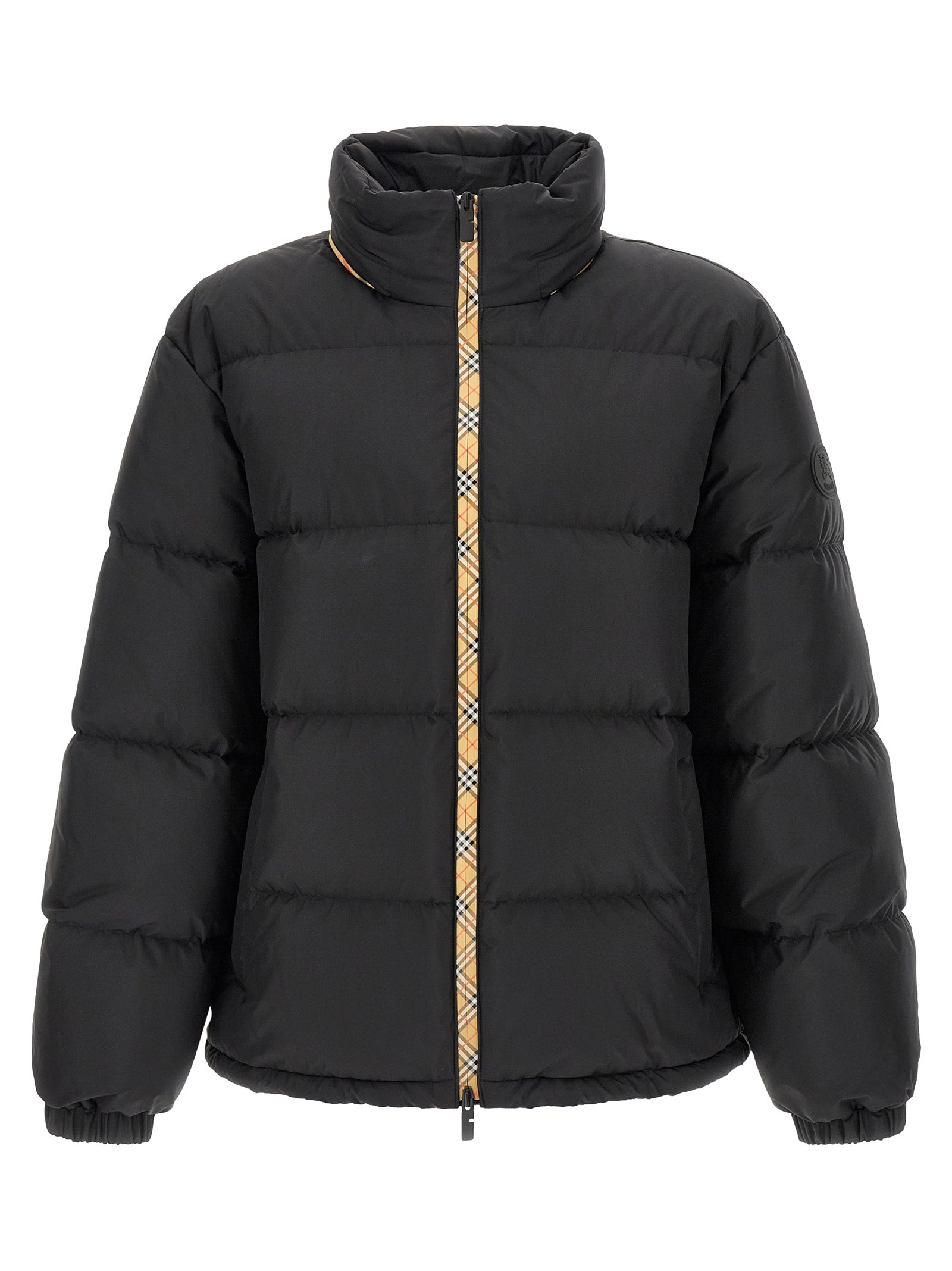 Burberry Black Polyester Parka Burberry