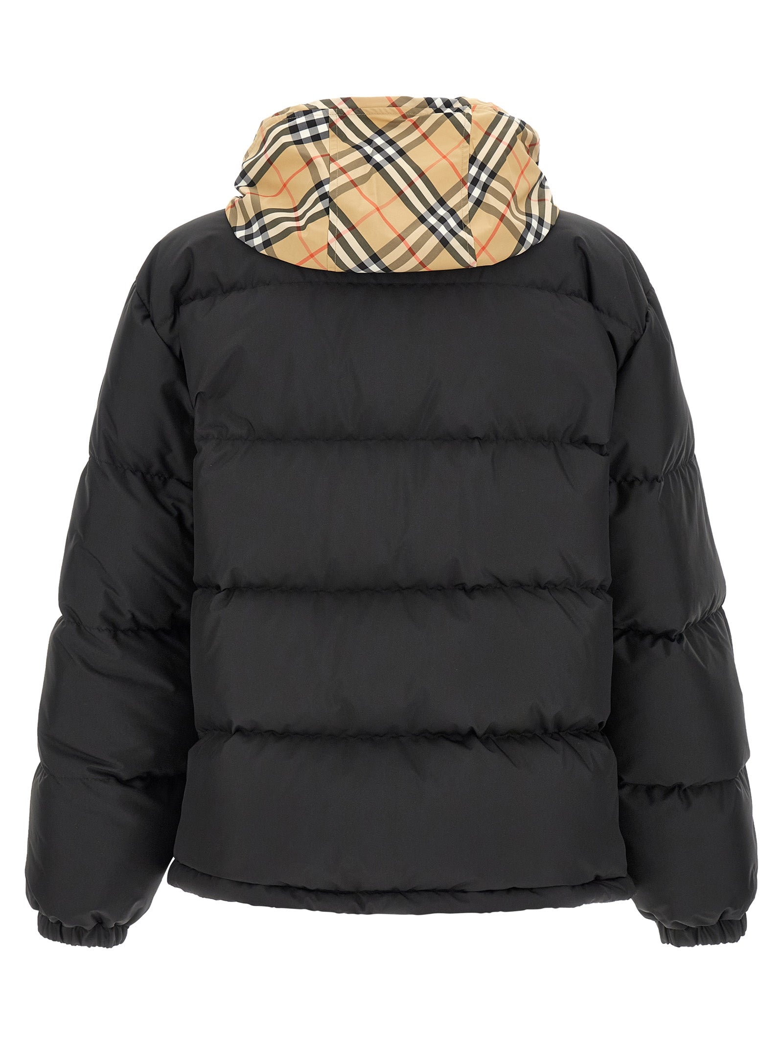 Burberry Black Polyester Parka Burberry