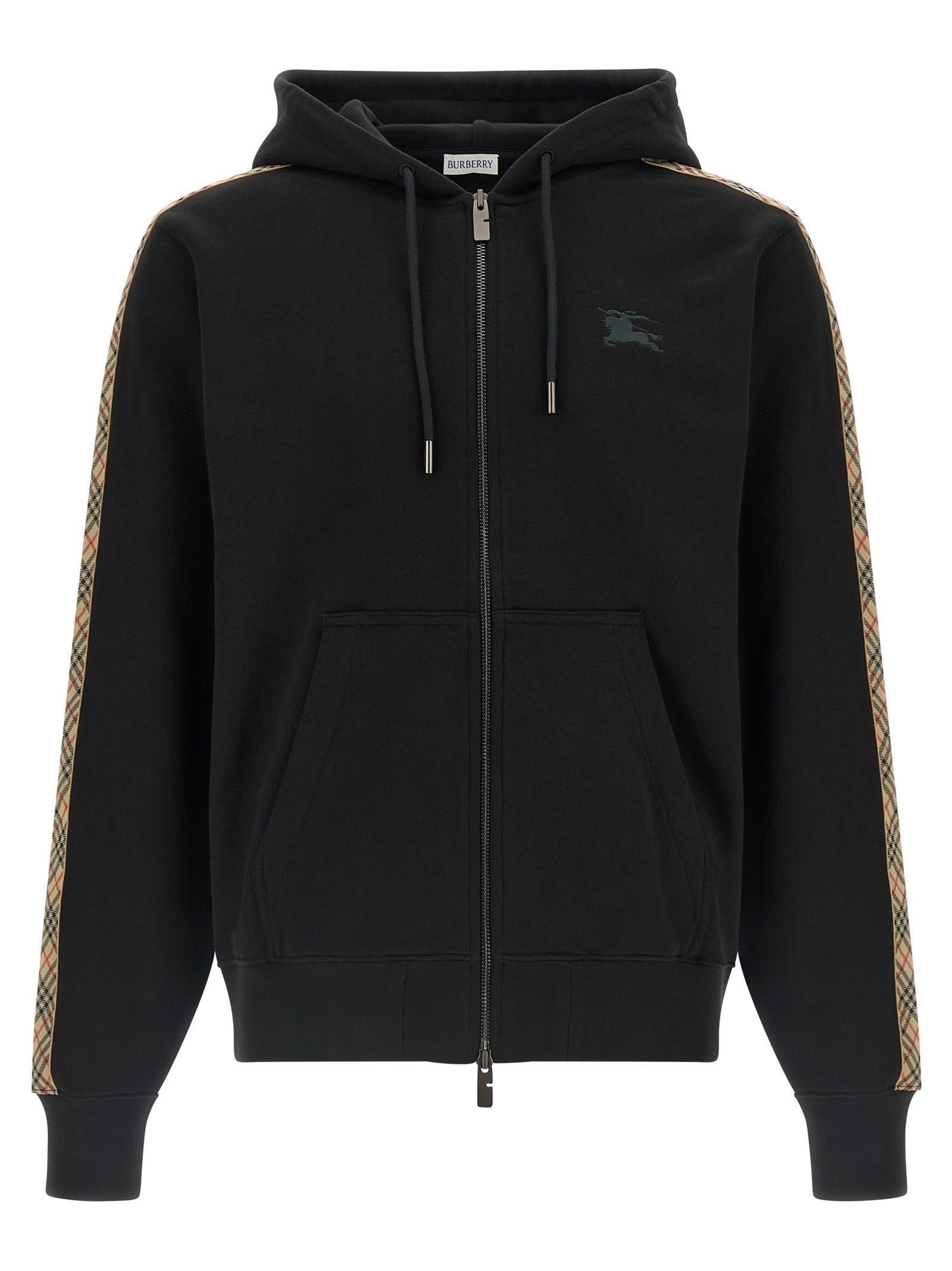Burberry Black Cotton Sweatshirt Burberry