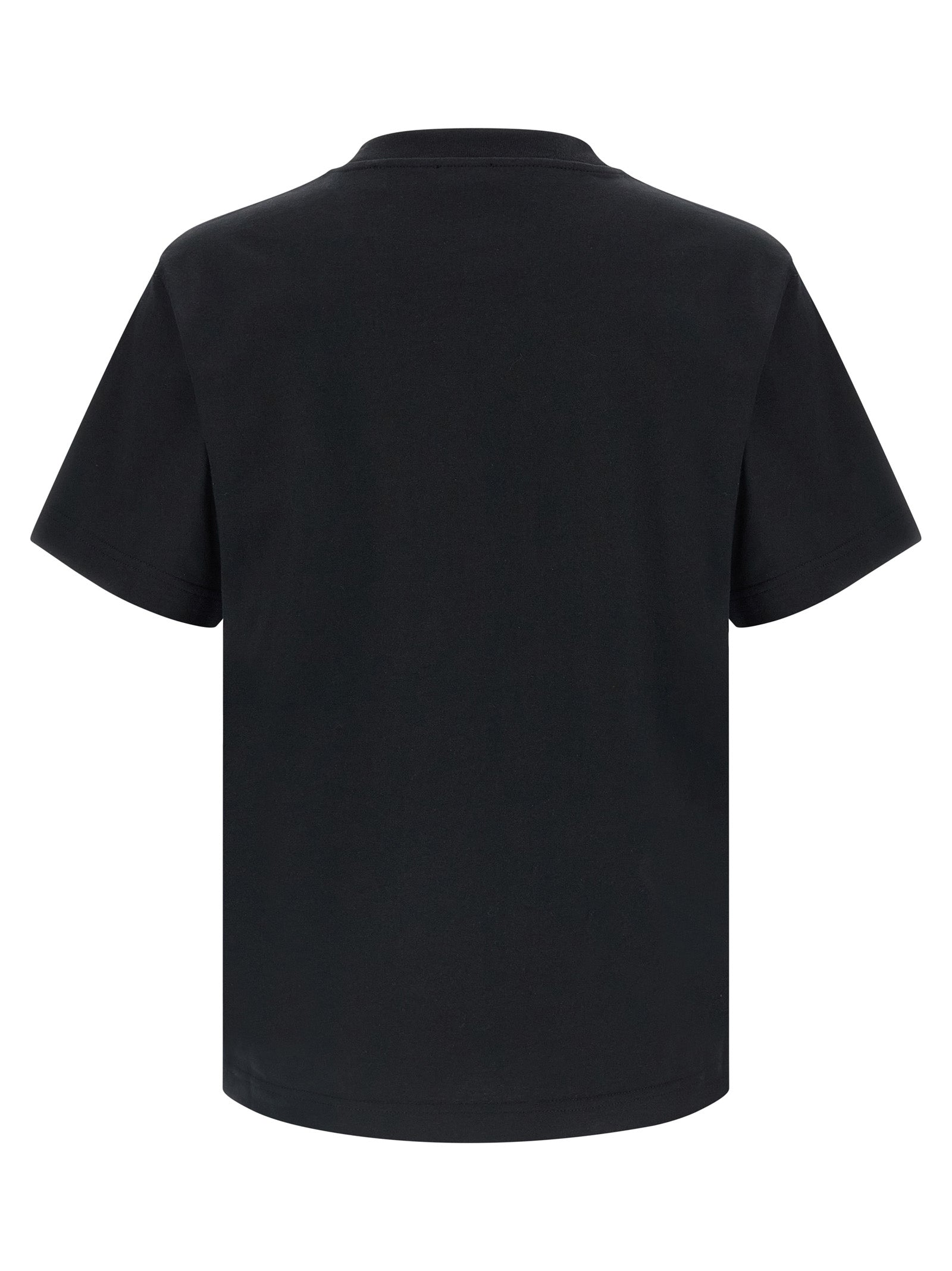 Burberry Black Cotton T-Shirt Burberry