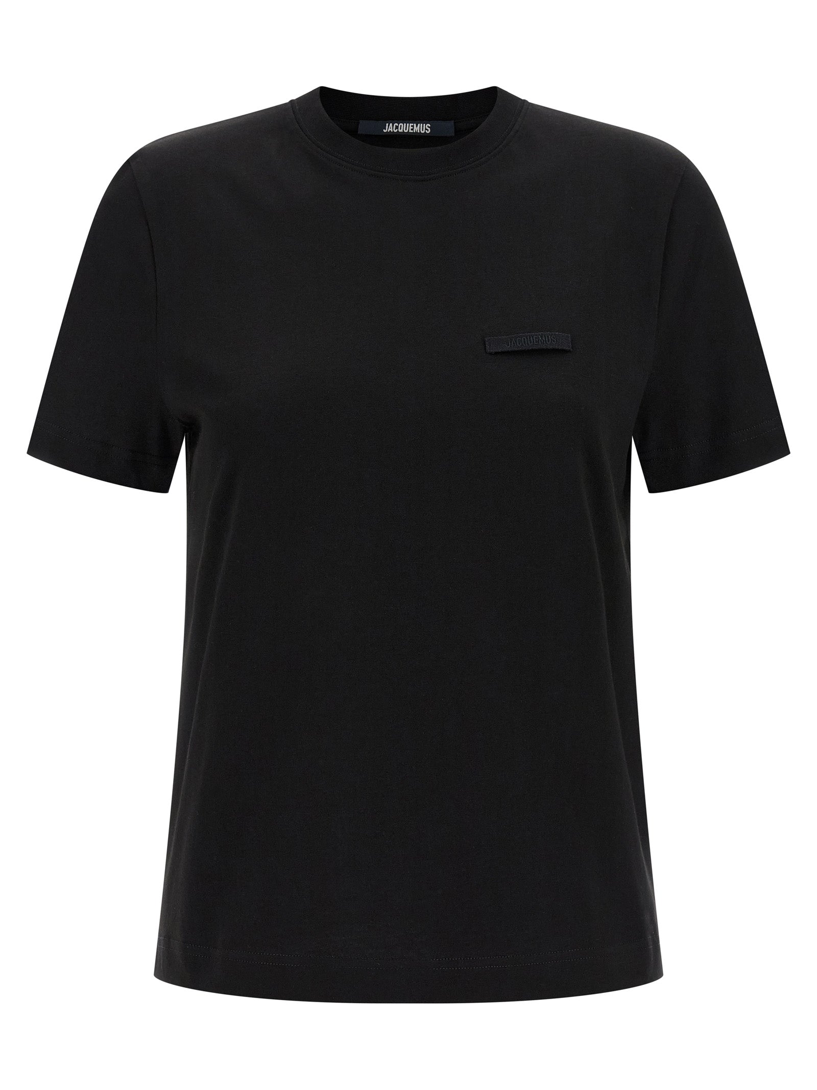 Jacquemus Black Cotton T-Shirt