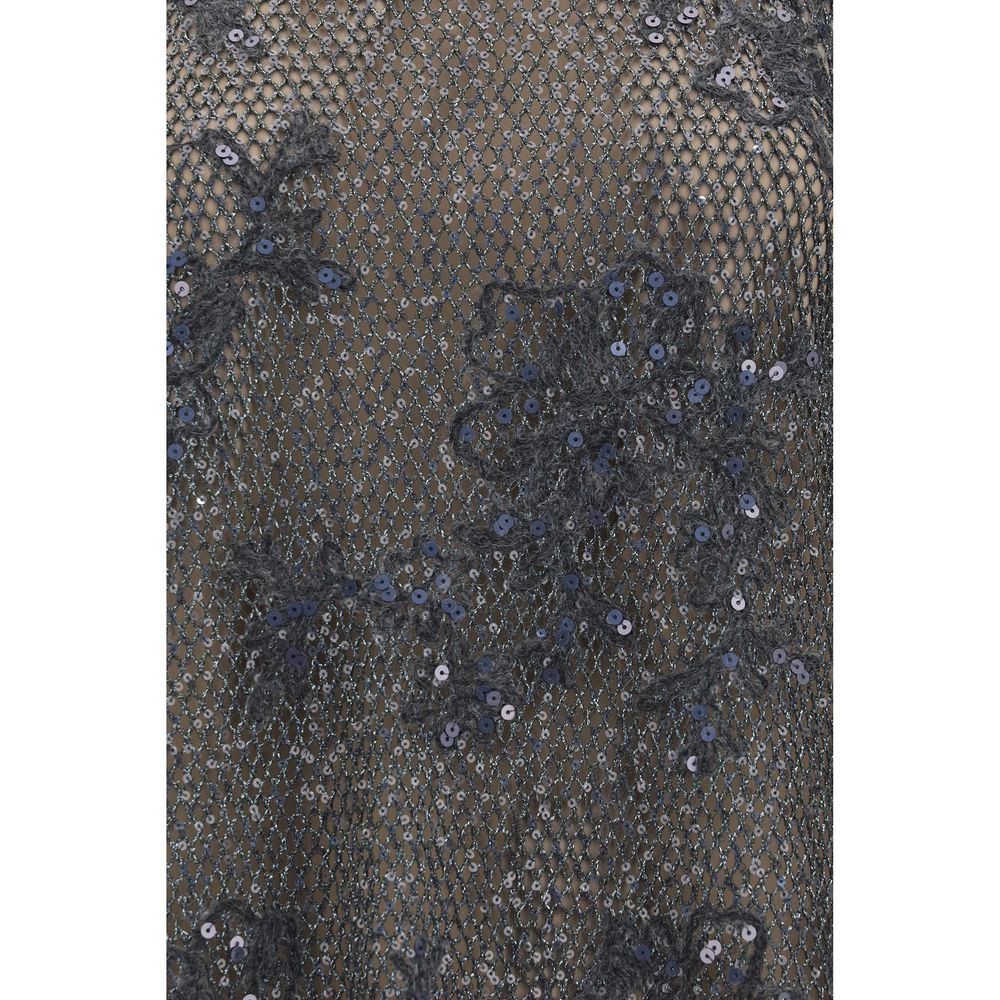 Brunello Cucinelli Gray Mohair Shirt