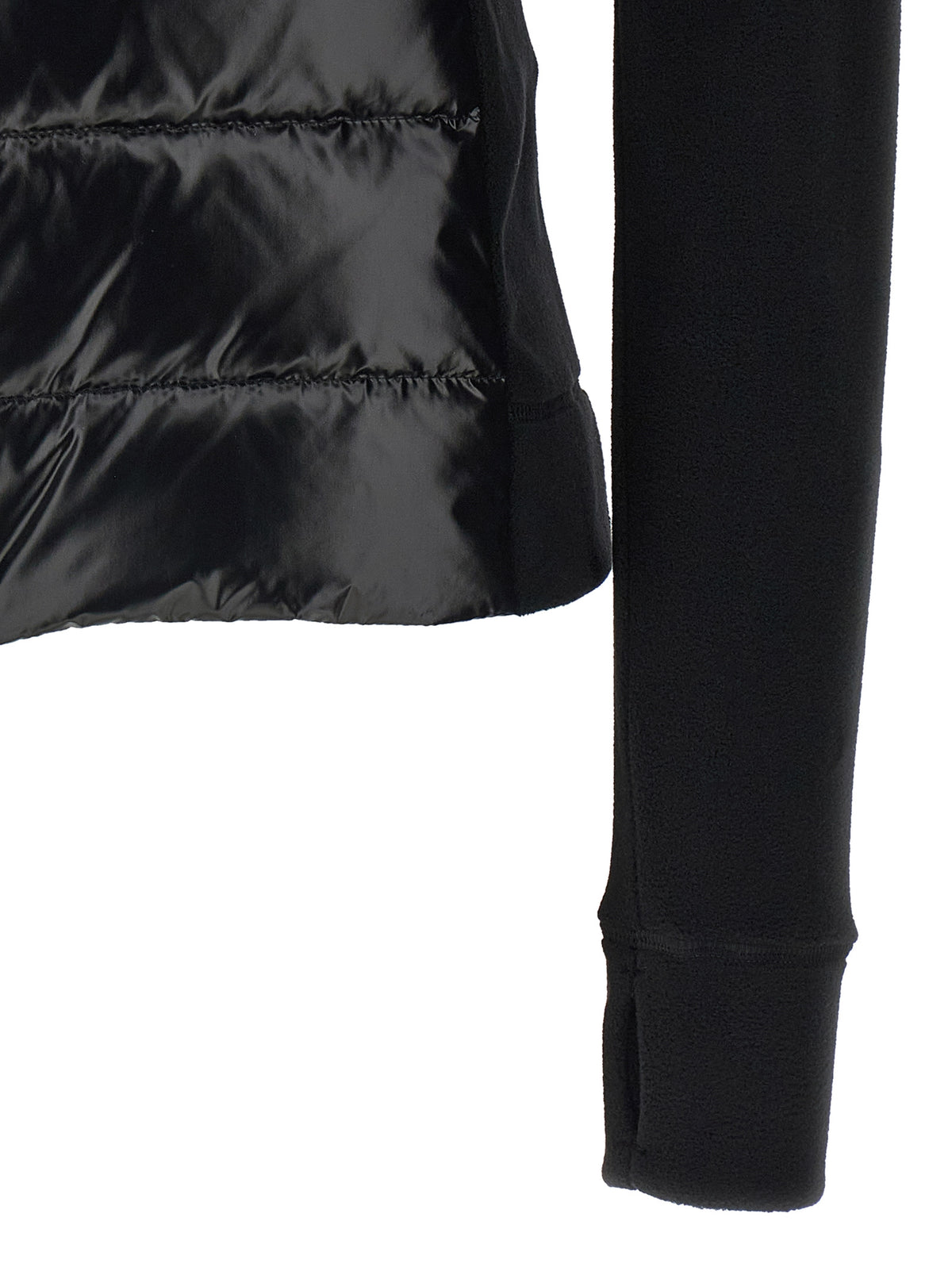 Moncler Grenoble Black Polyamide Cardigan