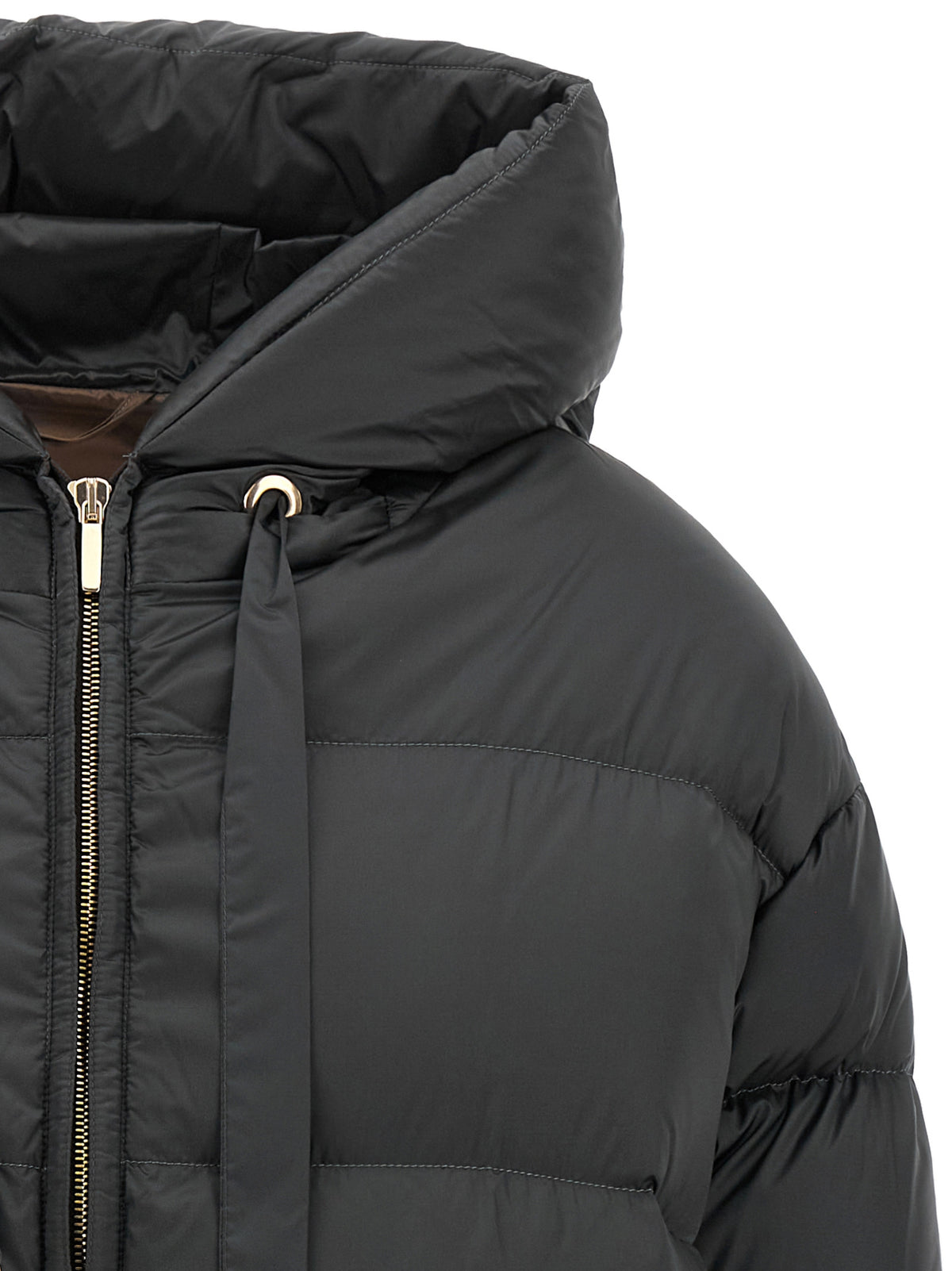 Max Mara Gray Full-Length Jackets