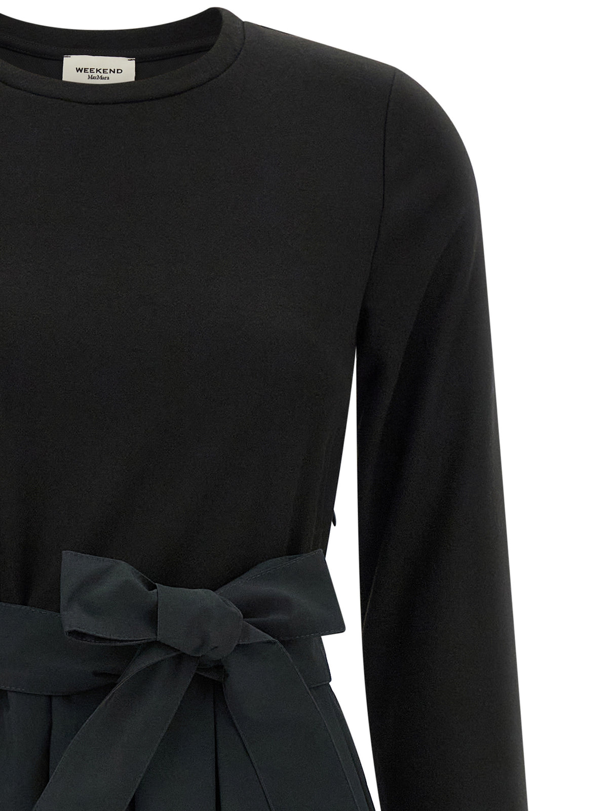 Max Mara Black Viscose Long Dress