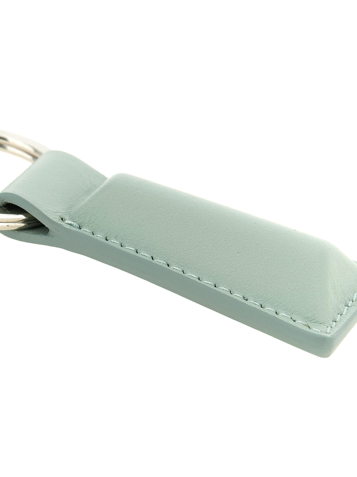Jil Sander Bicolor Calfskin Keychain