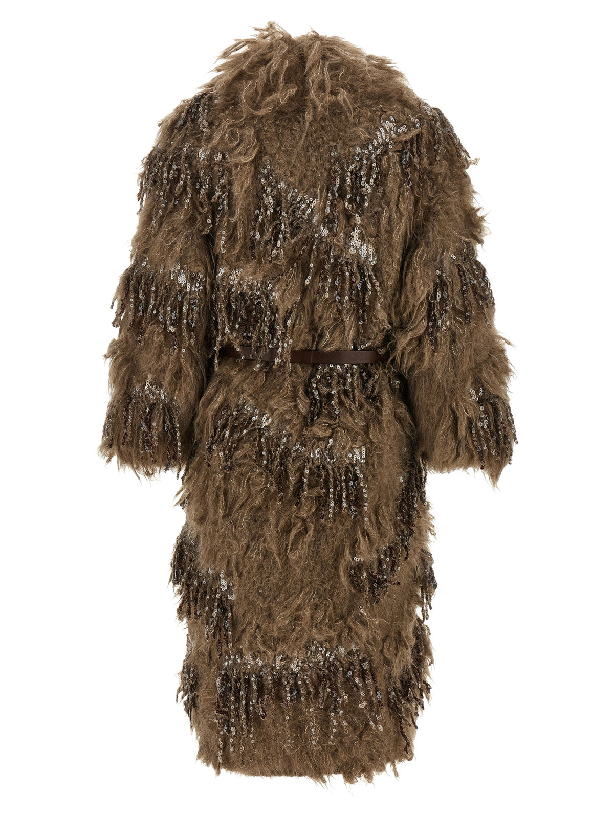 Brunello Cucinelli Brown Wool Coat