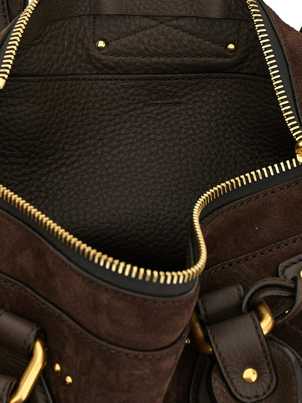 Chloé Brown Calfskin Shoulder Bag