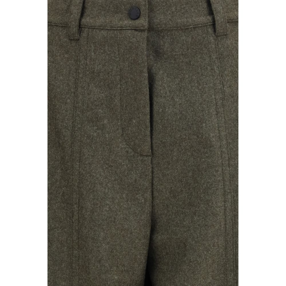 Moncler Grenoble Bicolor Wool Oves Aries Casual Pants